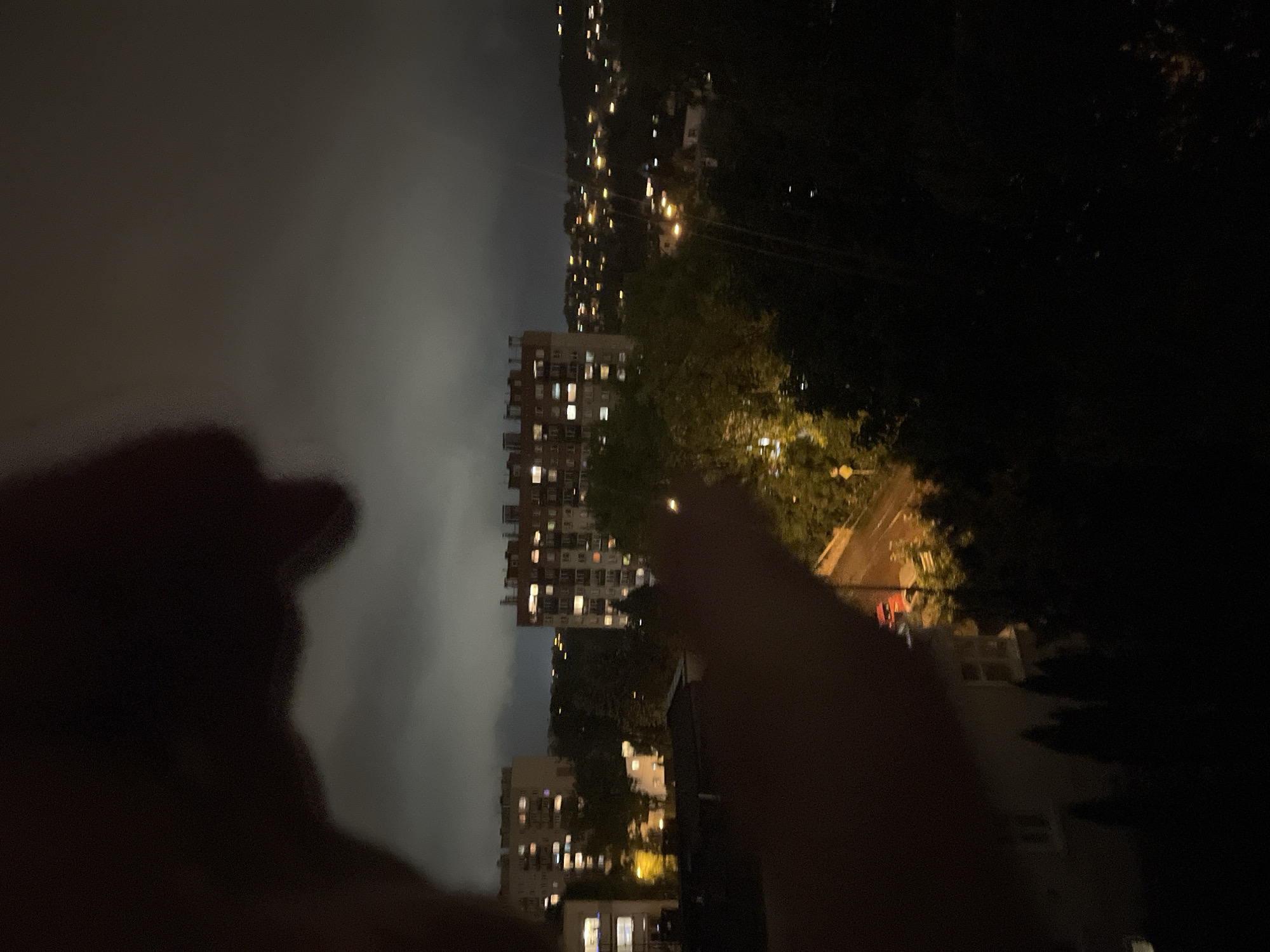 Witness documents overcast night cityscape in 8-minute photo sequence