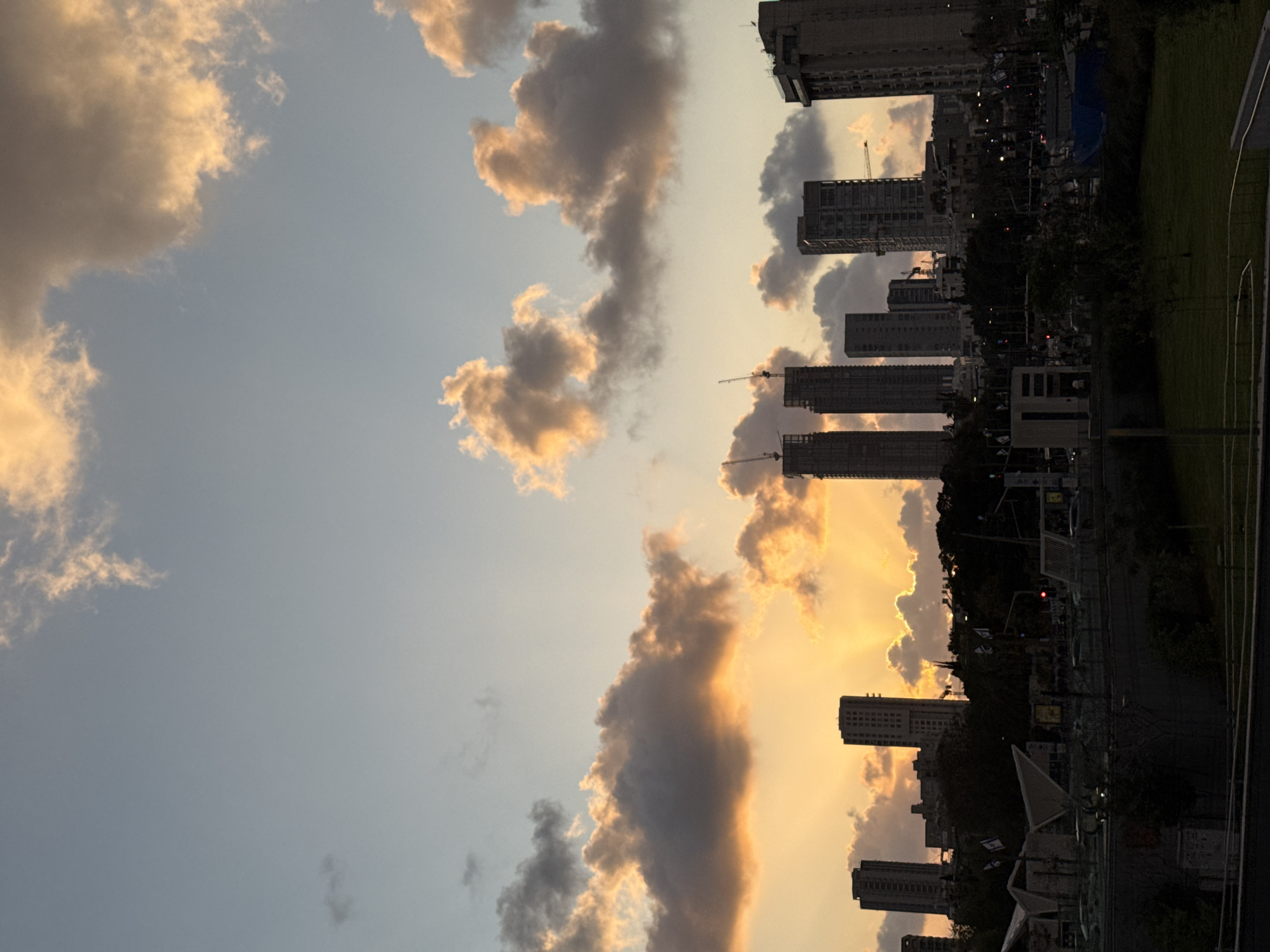 Sunset skyline and portrait moments captured in Tel-Aviv