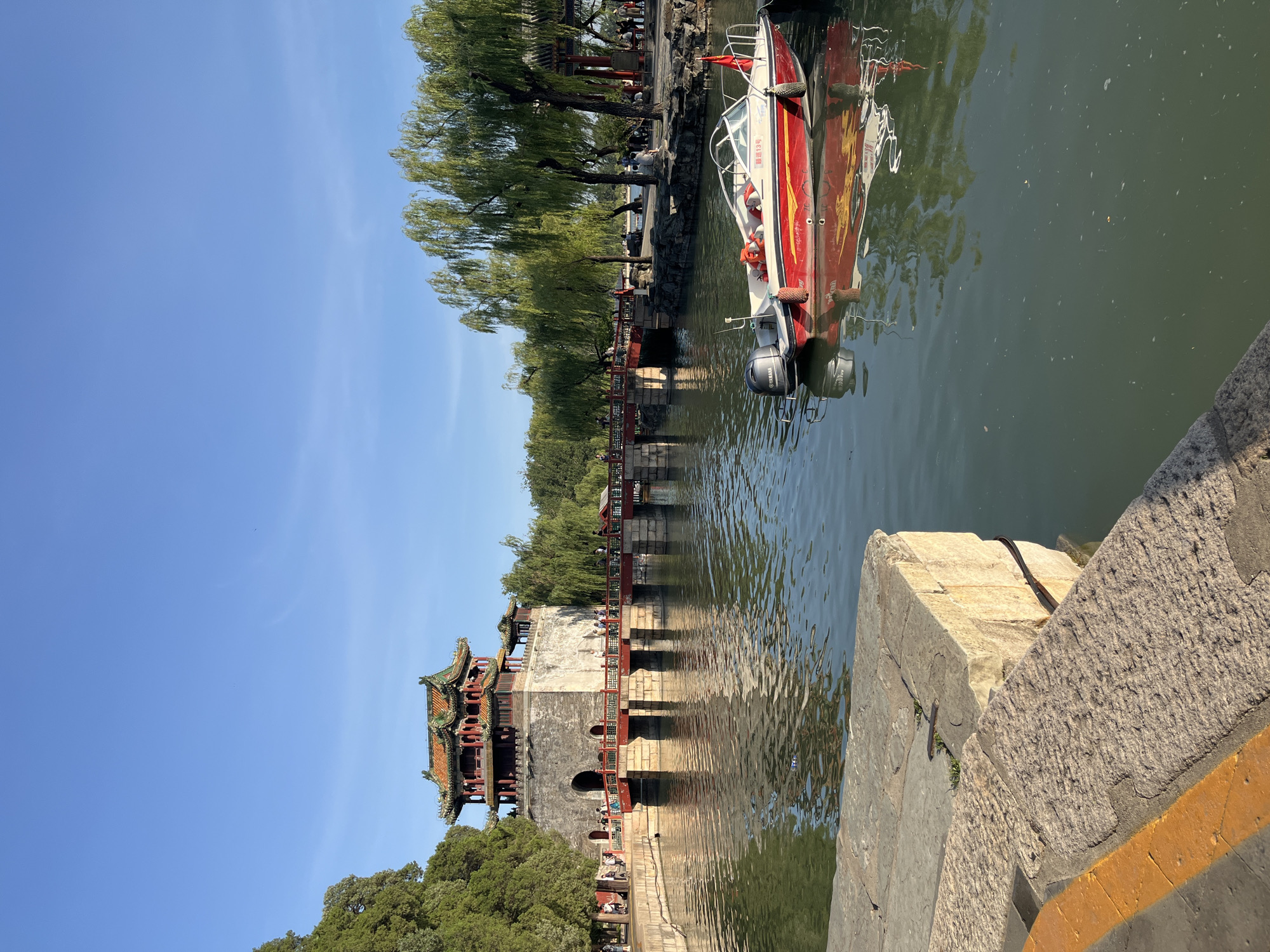 Morning tour through a classic Chinese heritage site