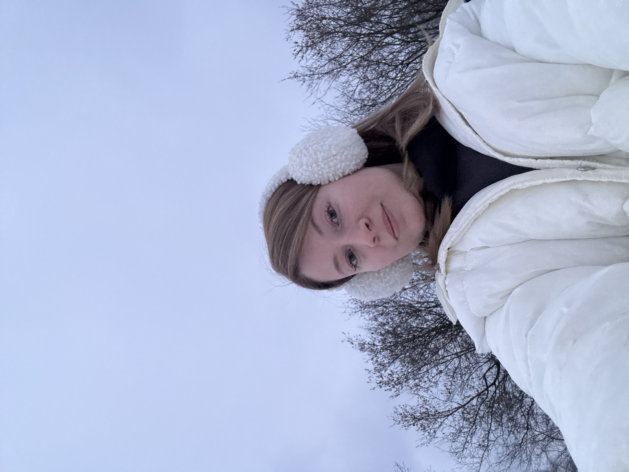 Winter moment captured in Russian village with snow heart