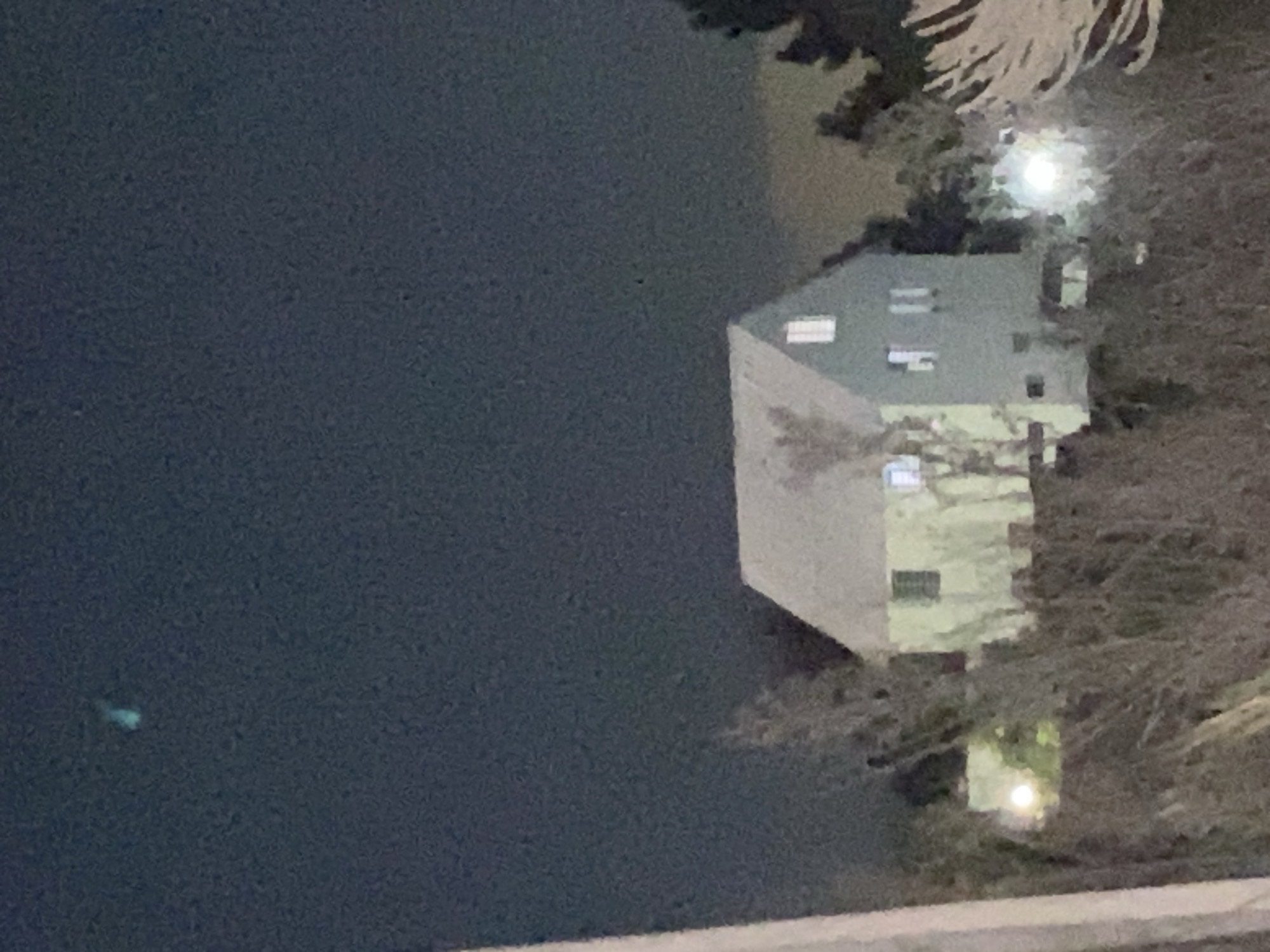 Nighttime building observation recorded in Puerto Ibicuy, Argentina