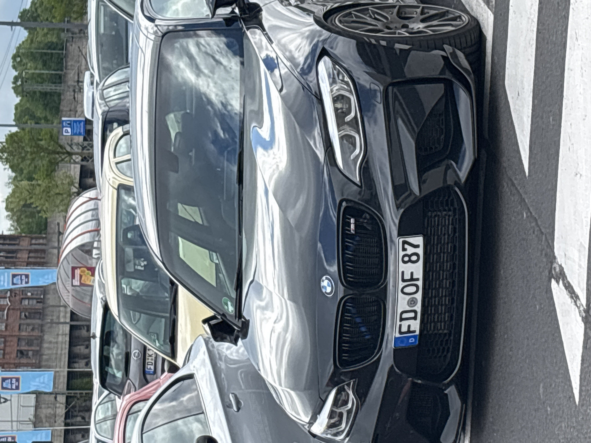 BMW spotted parked on street in Fulda, Germany