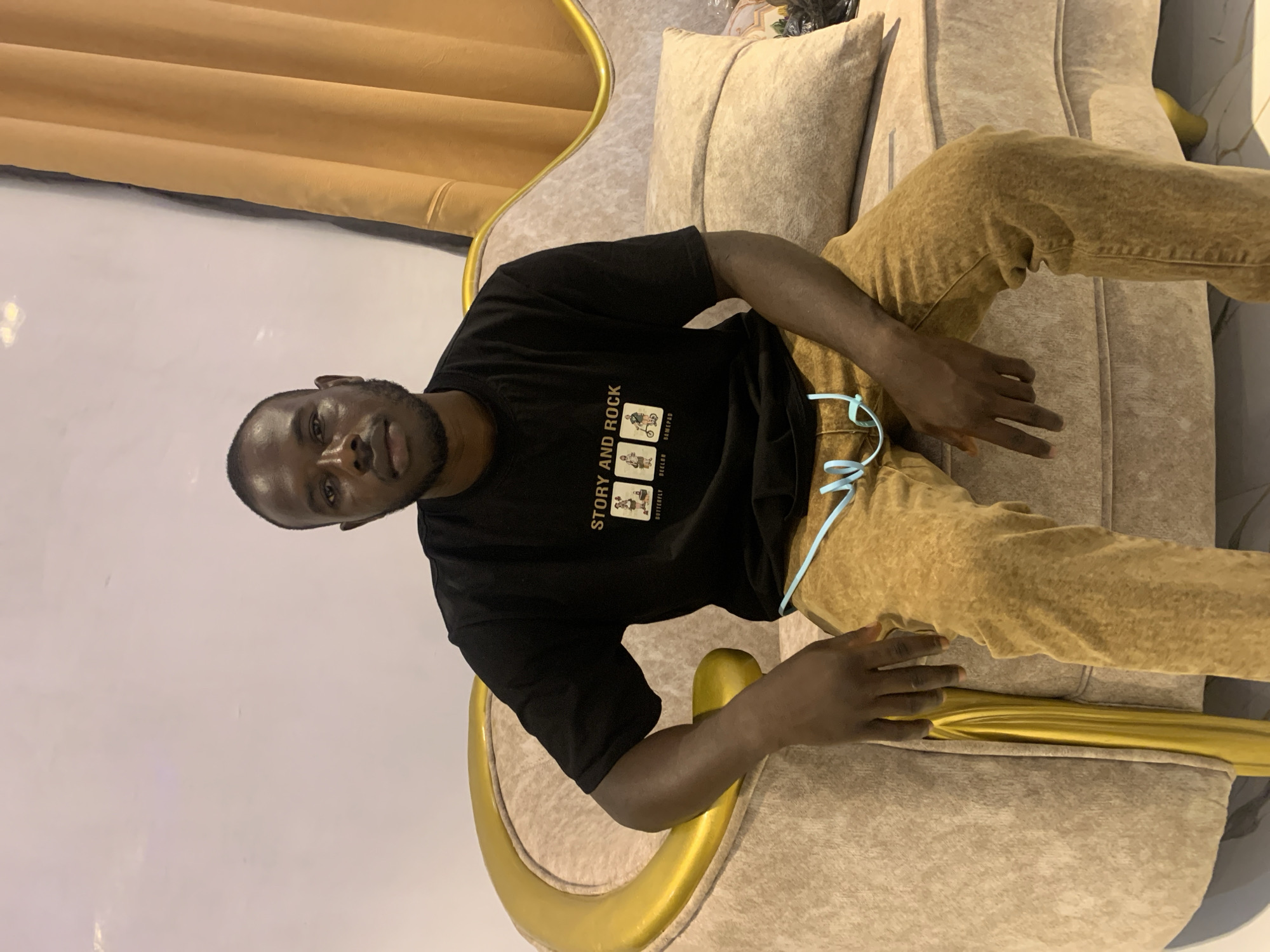 Casual indoor family moments captured in Nigerian homes