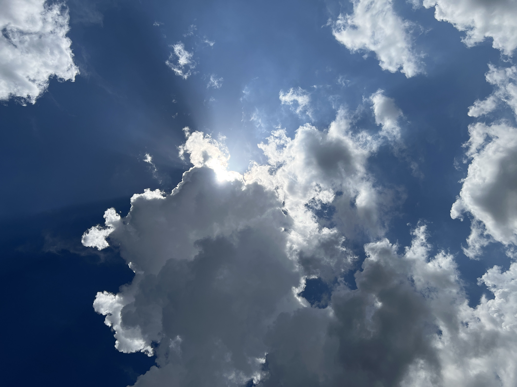 Morning cloud formations observed across Krasnodar, Russia