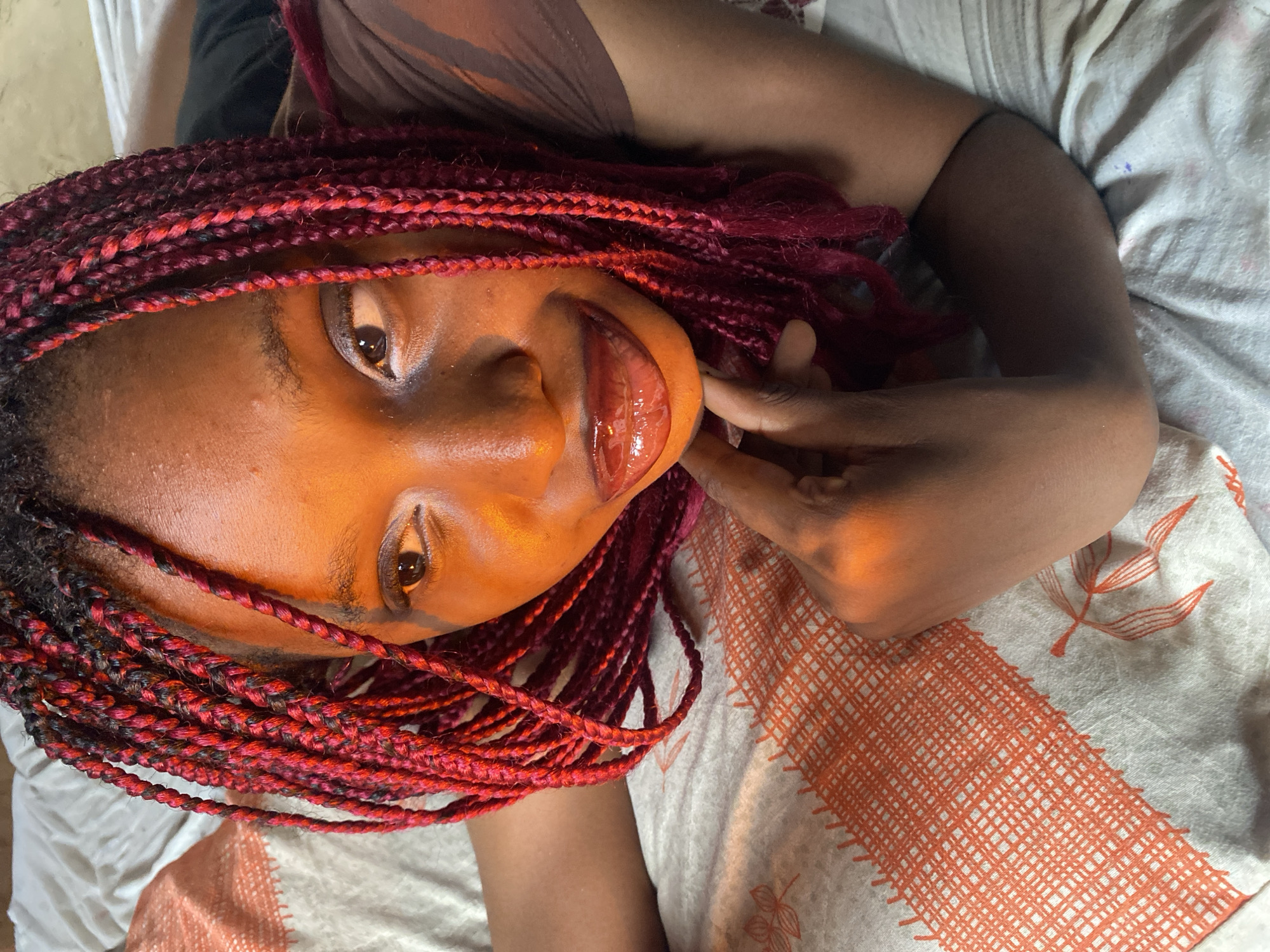 Casual indoor portrait session in Iranla, Nigeria