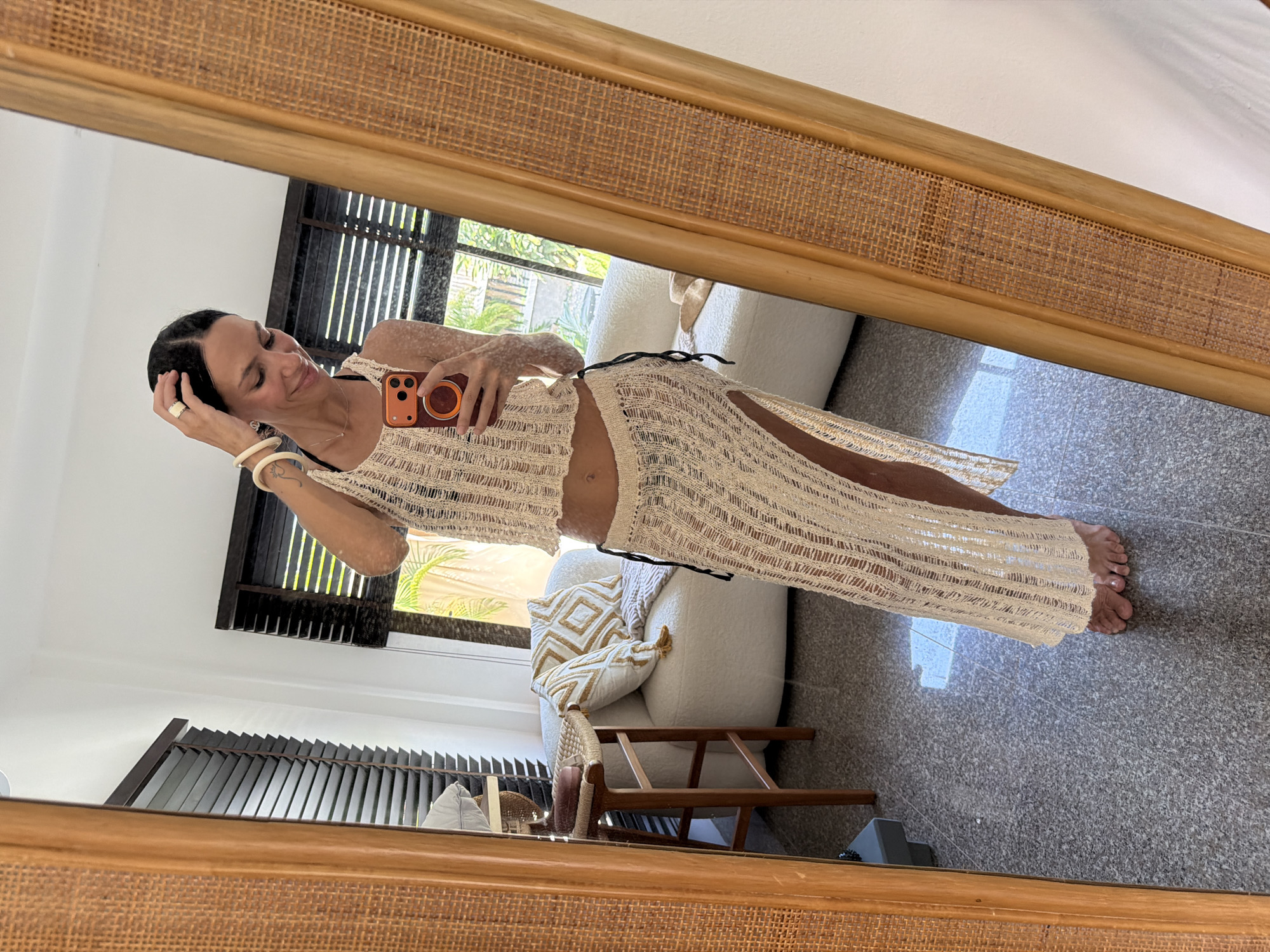 Crochet vacation looks in Baan Bo Phut, Thailand