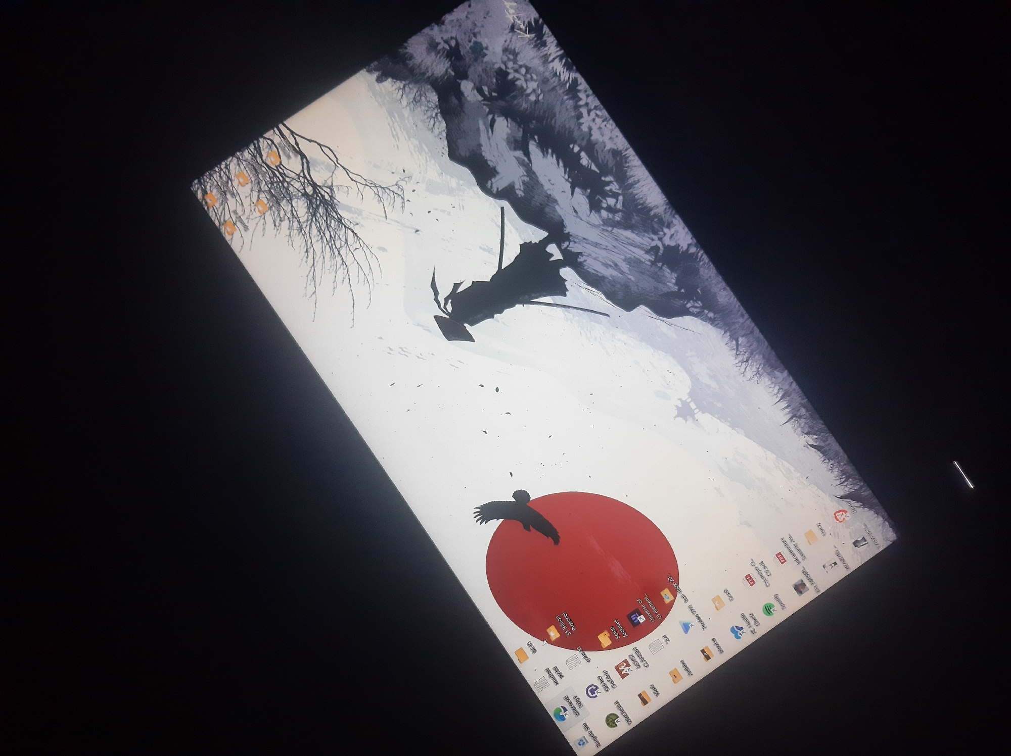 Random text slides and screen grabs with no clear context