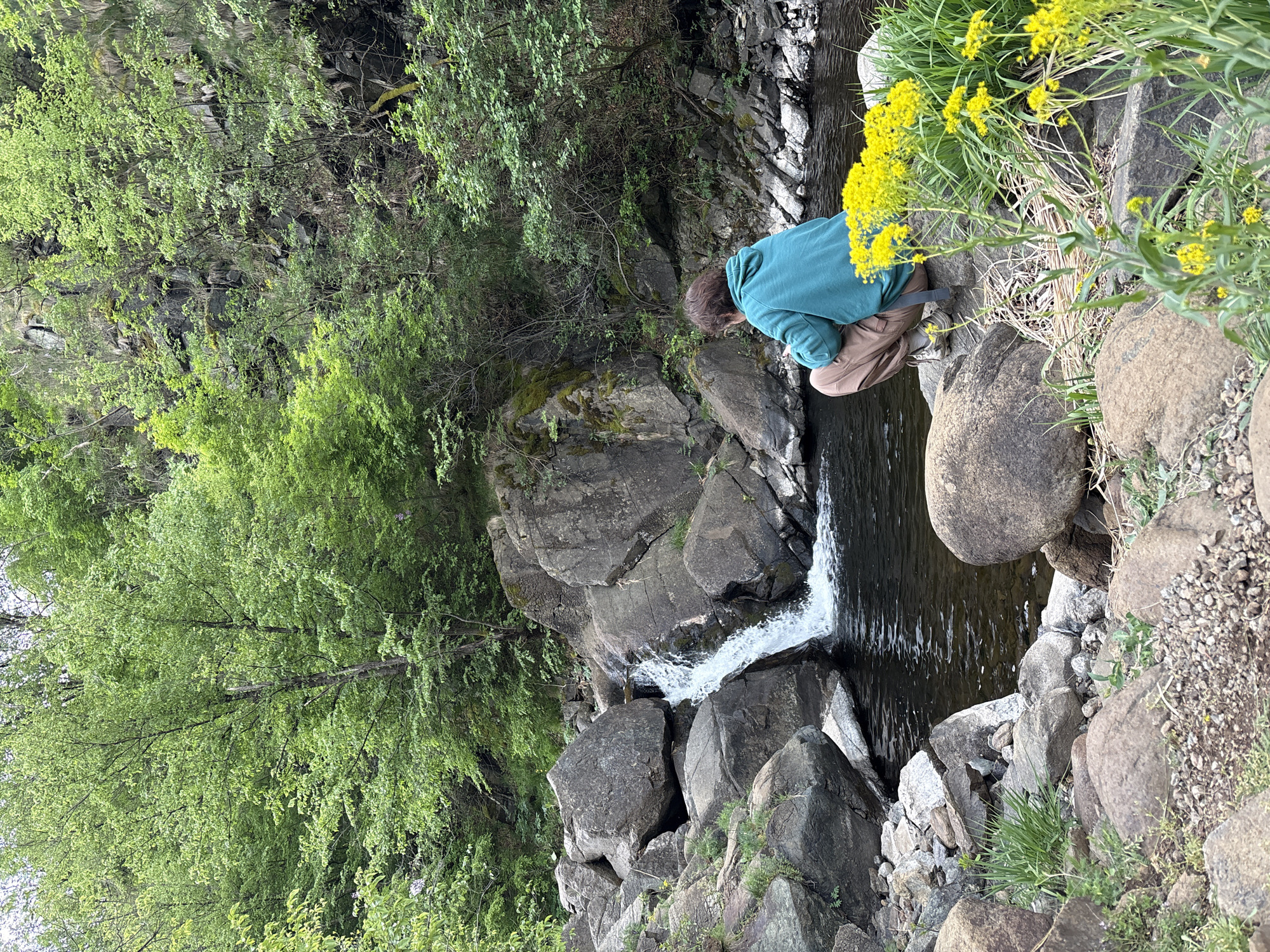Visitors enjoy peaceful moments at Maglic waterfall, Serbia