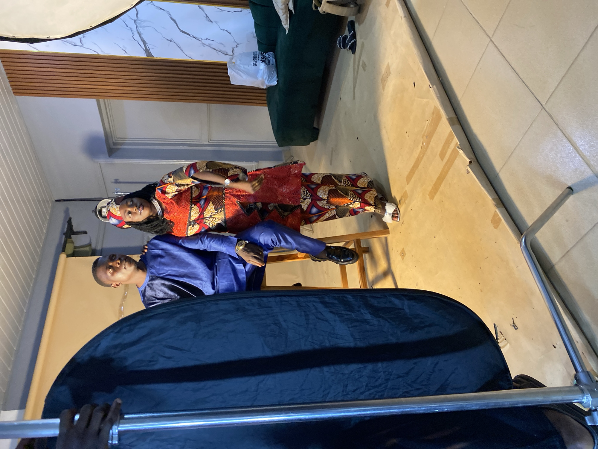 Portrait photography session documented in Bukuru, Nigeria studio