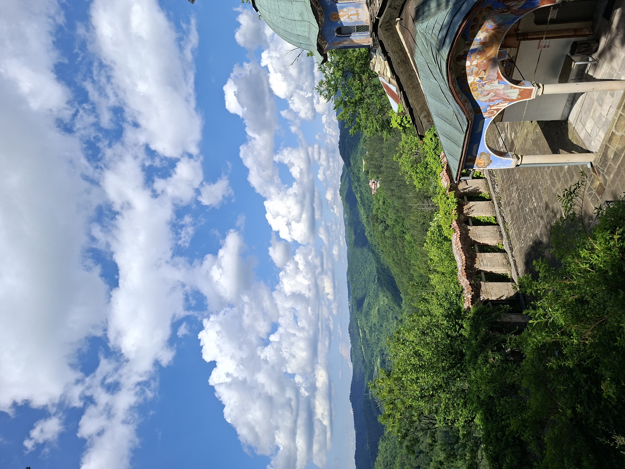 Orthodox monastery complex documented in Charkovo, Bulgaria