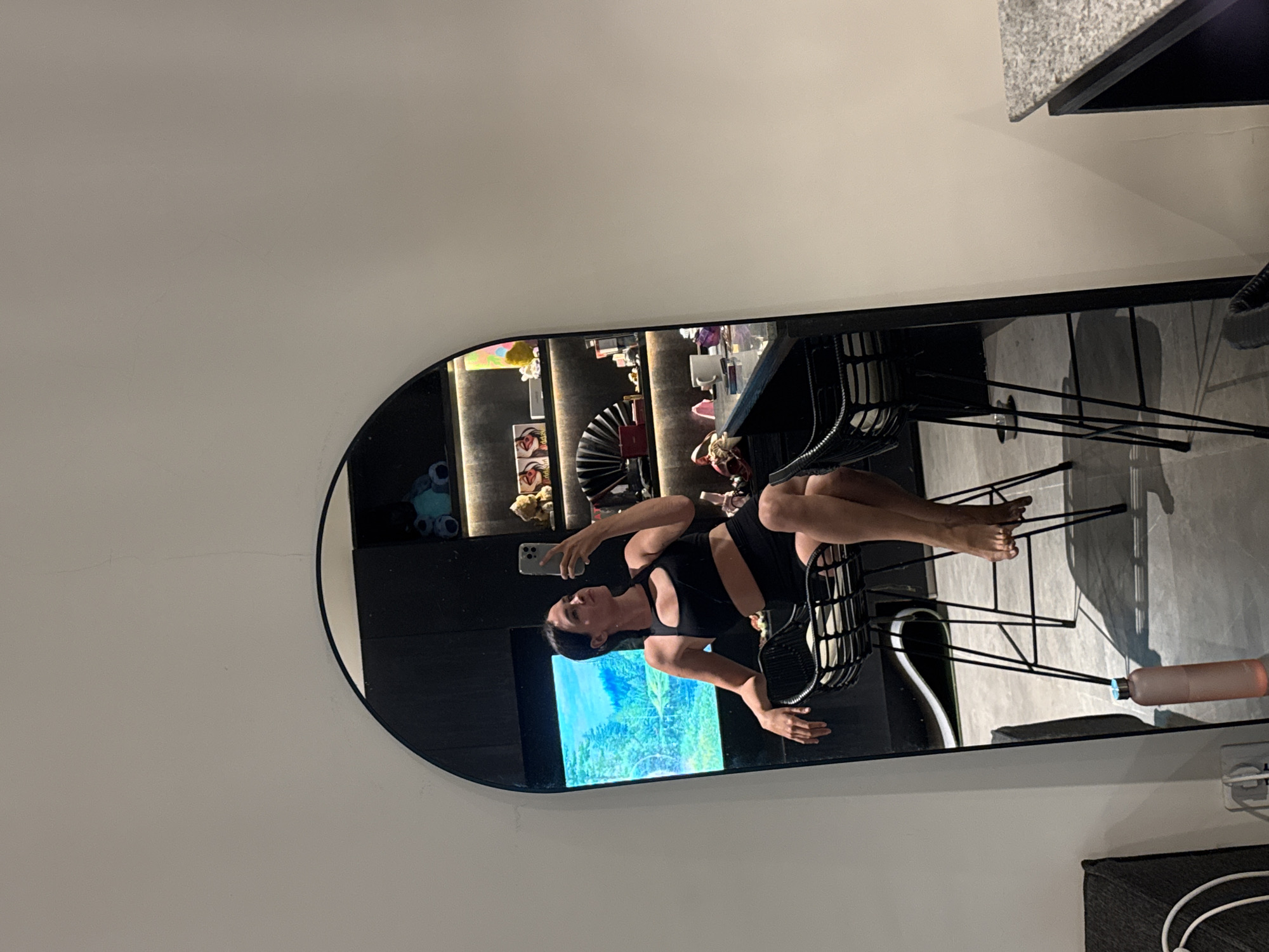 Afternoon selfies and cat playtime in North Kuta residence