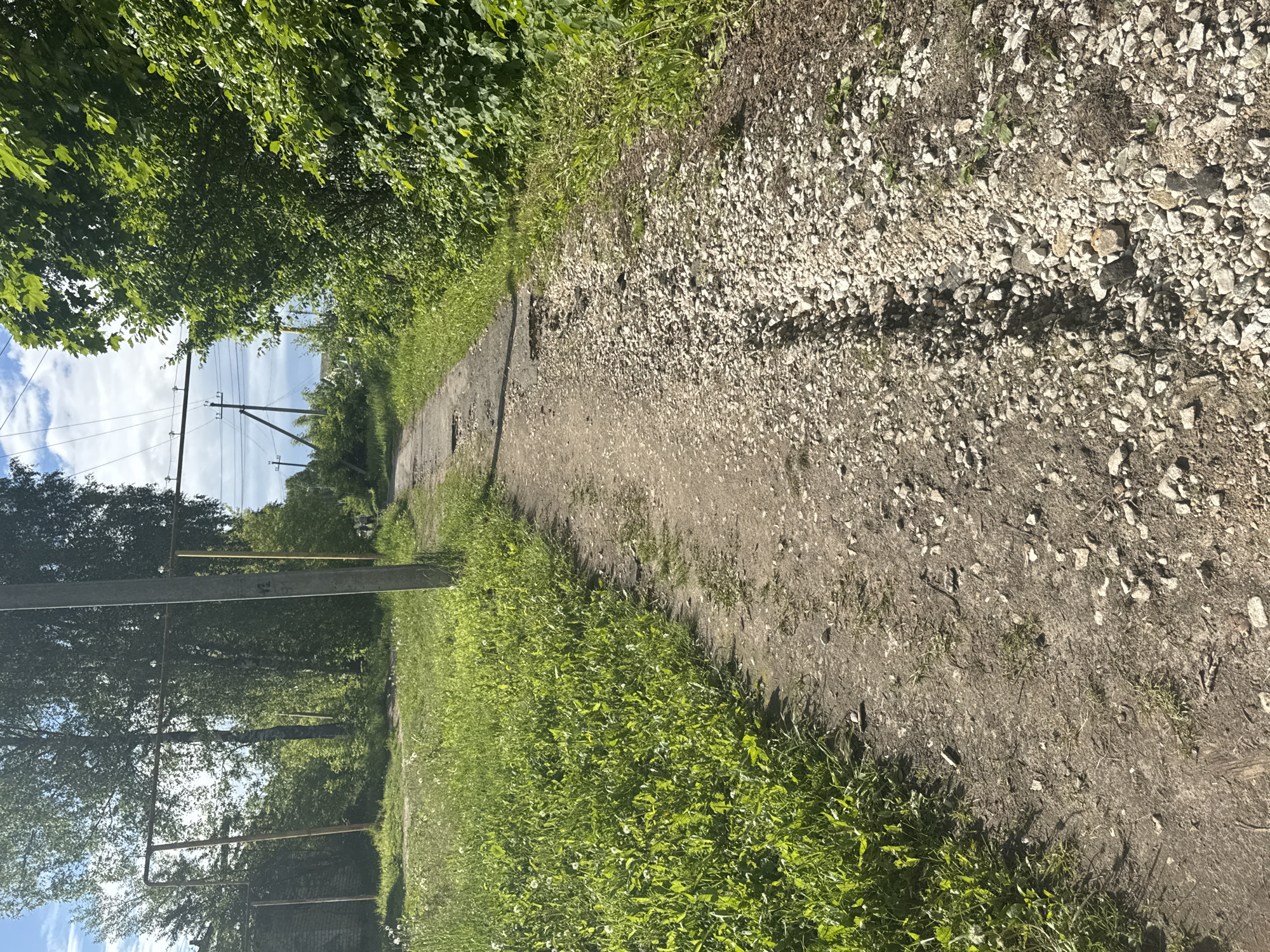 Morning walk through rural Krasnye Baki countryside documented