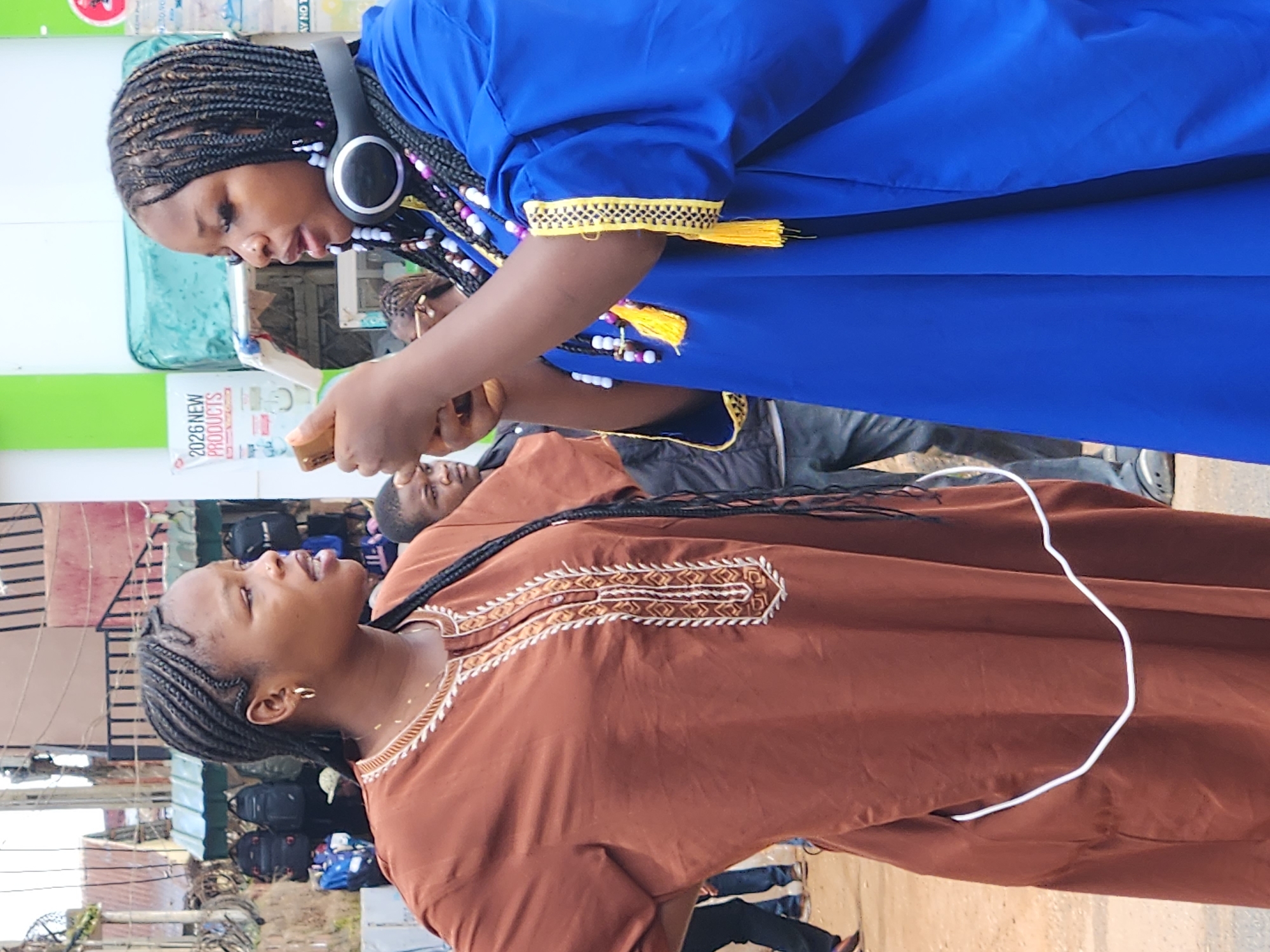 Street life and market movement in Jos, Nigeria