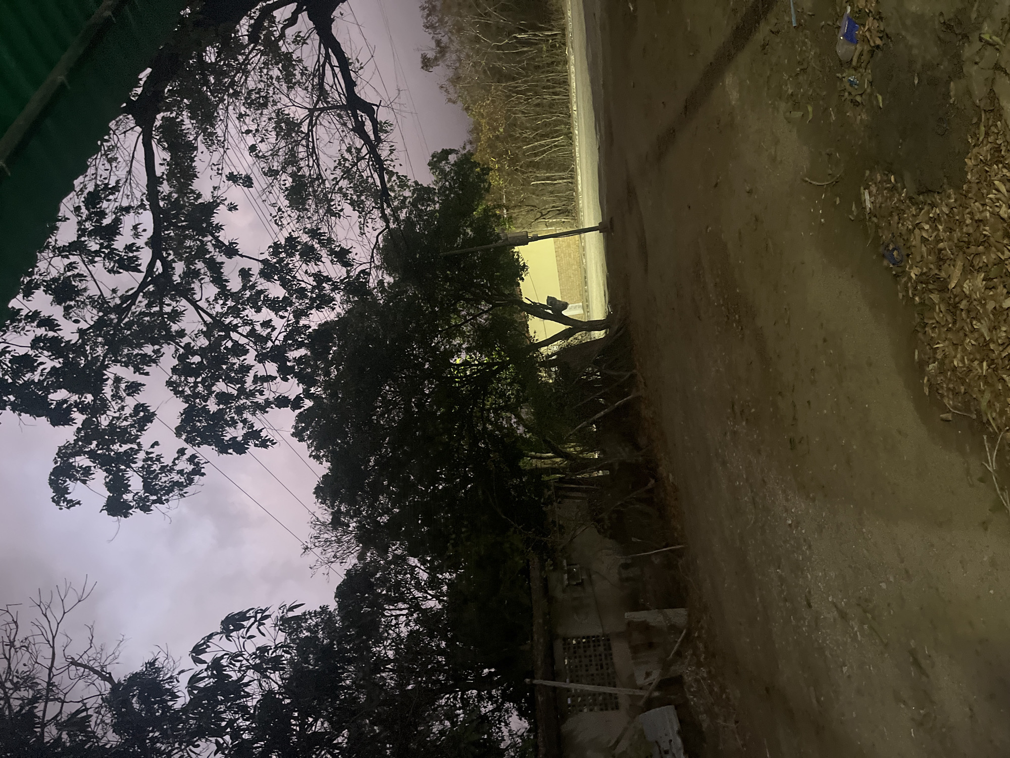 Nighttime scenes documented in rural Santa Ana, Venezuela
