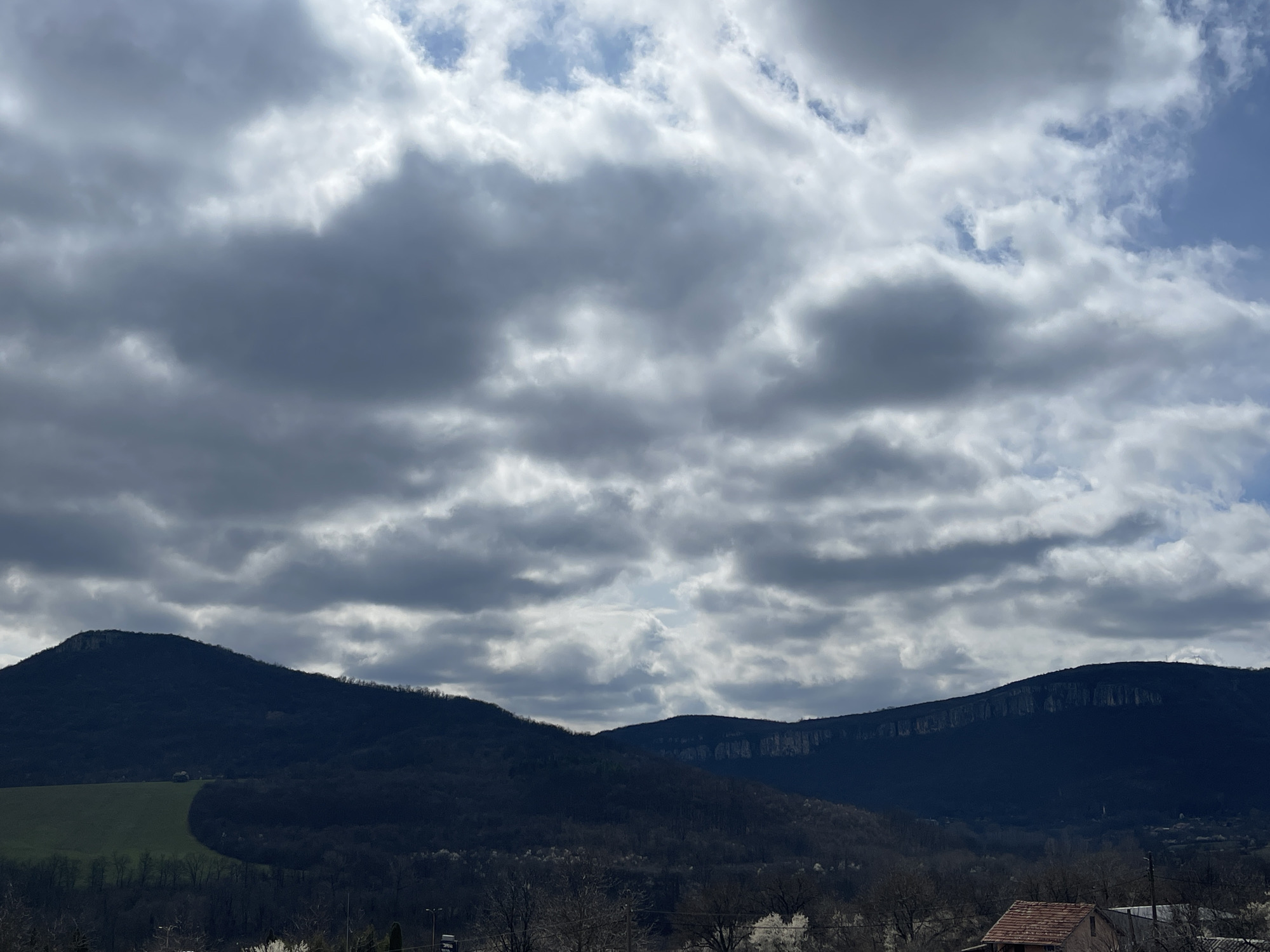 Balkan Mountains viewed from Dryanovo, Bulgaria