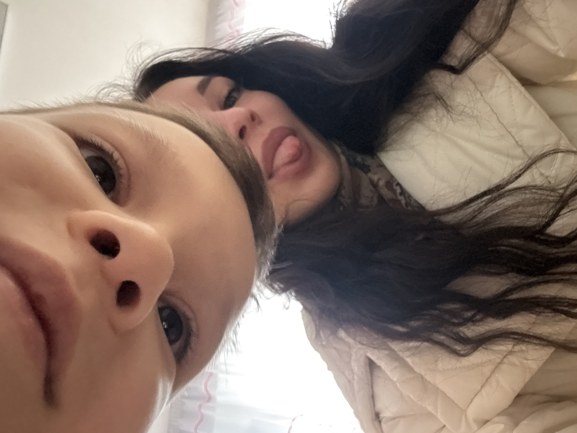Morning selfies captured across Chaikovsky, Russia residential areas