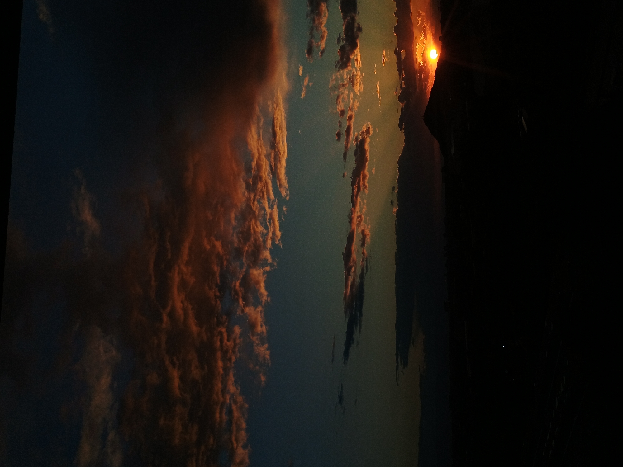 Sunset observed over Plovdiv Bulgaria May 12 2026