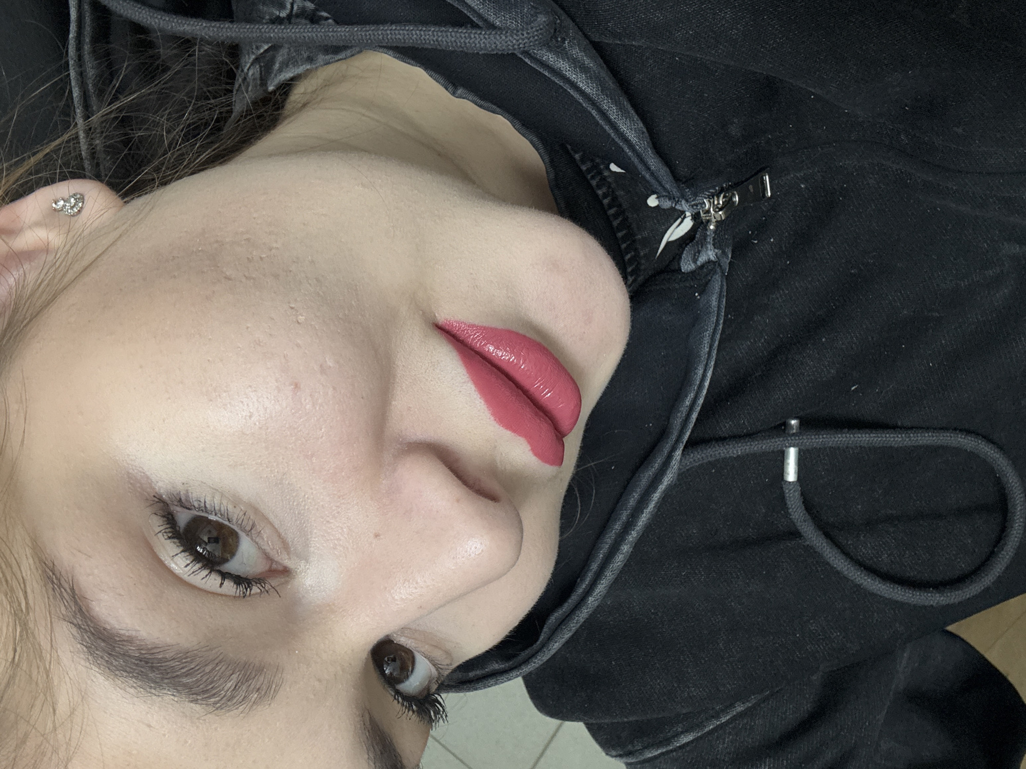 Woman's playful morning photo session captured in Chaikovsky home