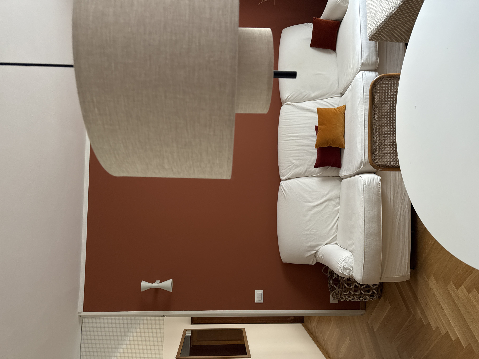 Interior living space documented in Milan
