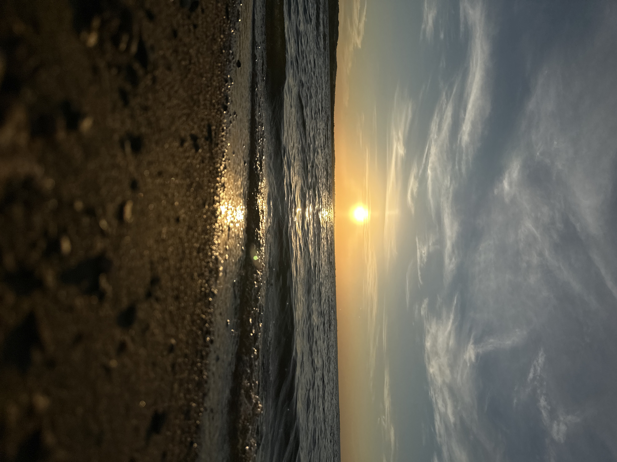 Golden sunset over a Kokshetau lakeside, caught from multiple angles