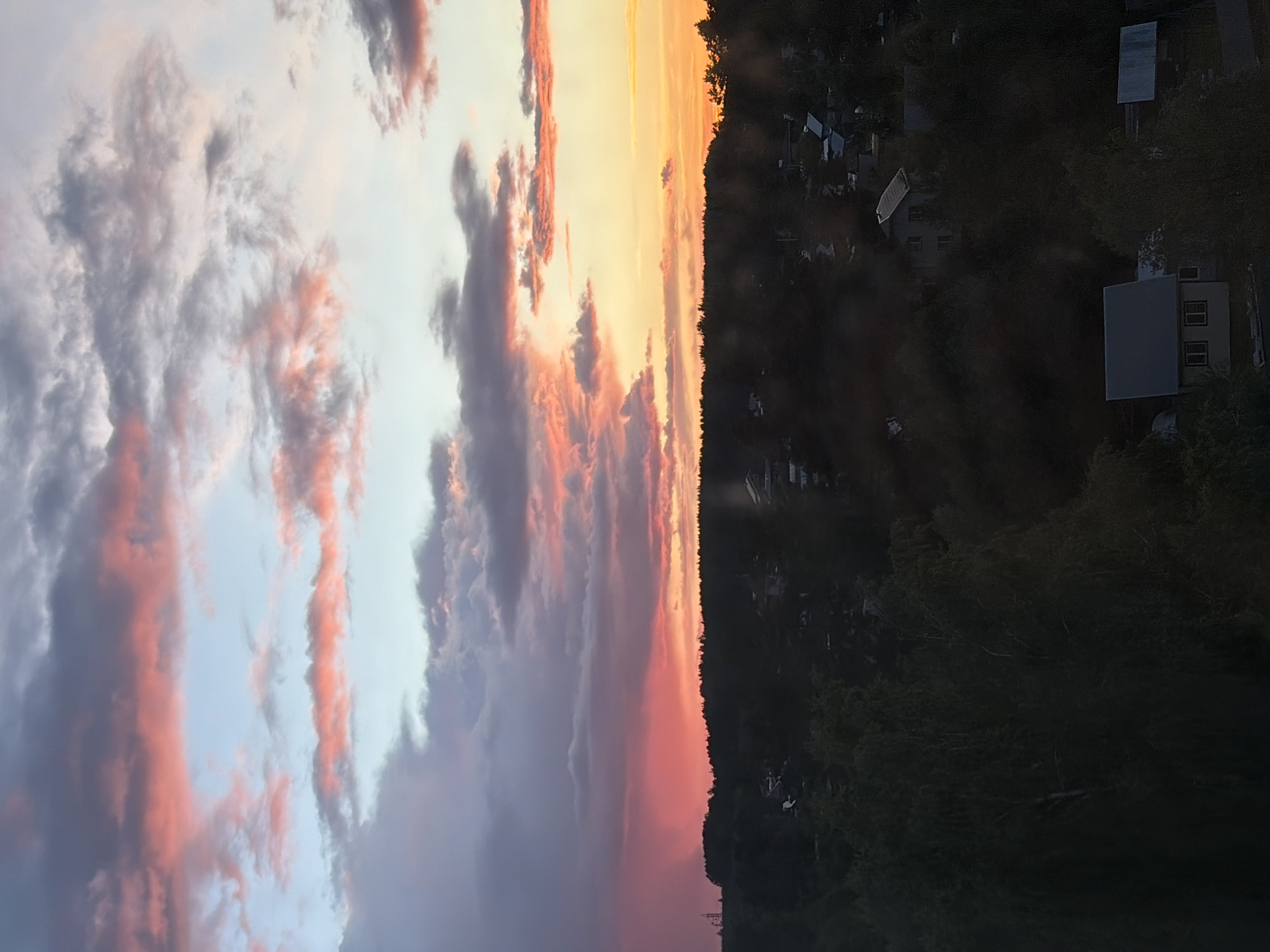 Evening life documented across Chaikovsky, Russia during sunset hour