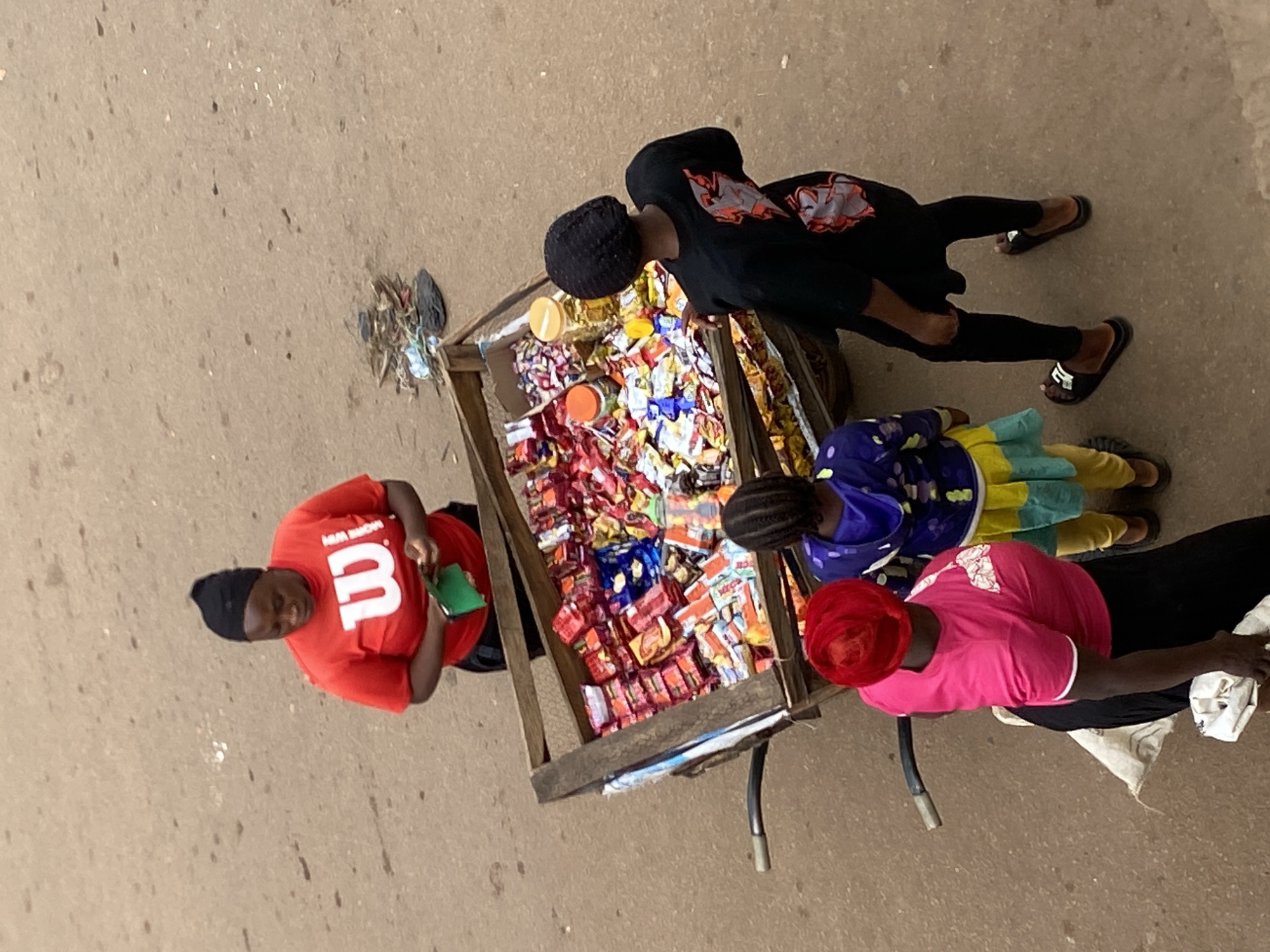 Morning street life documented in Bukuru, Nigeria