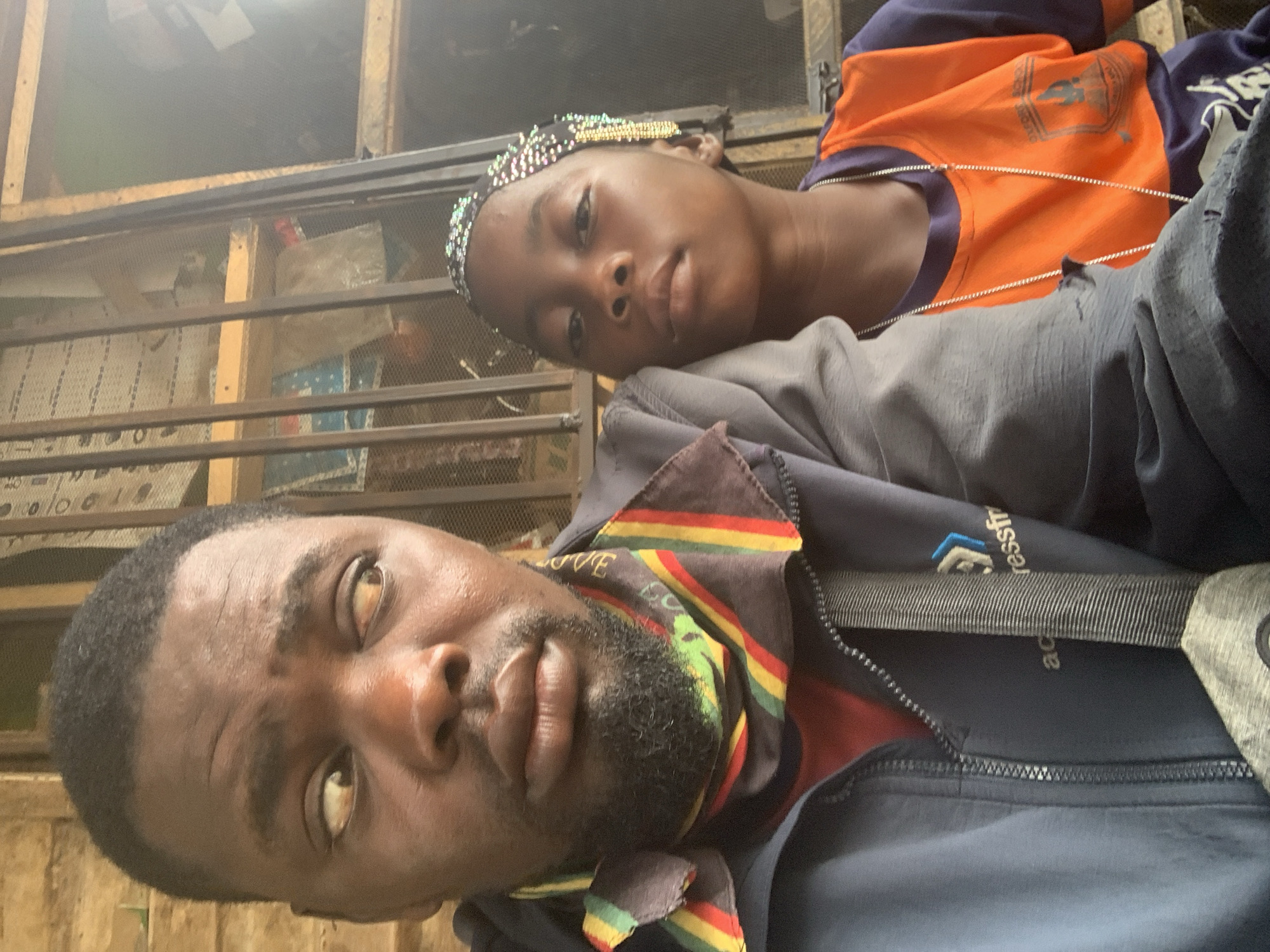 Street life and motorcycle culture in Shagamu, Nigeria
