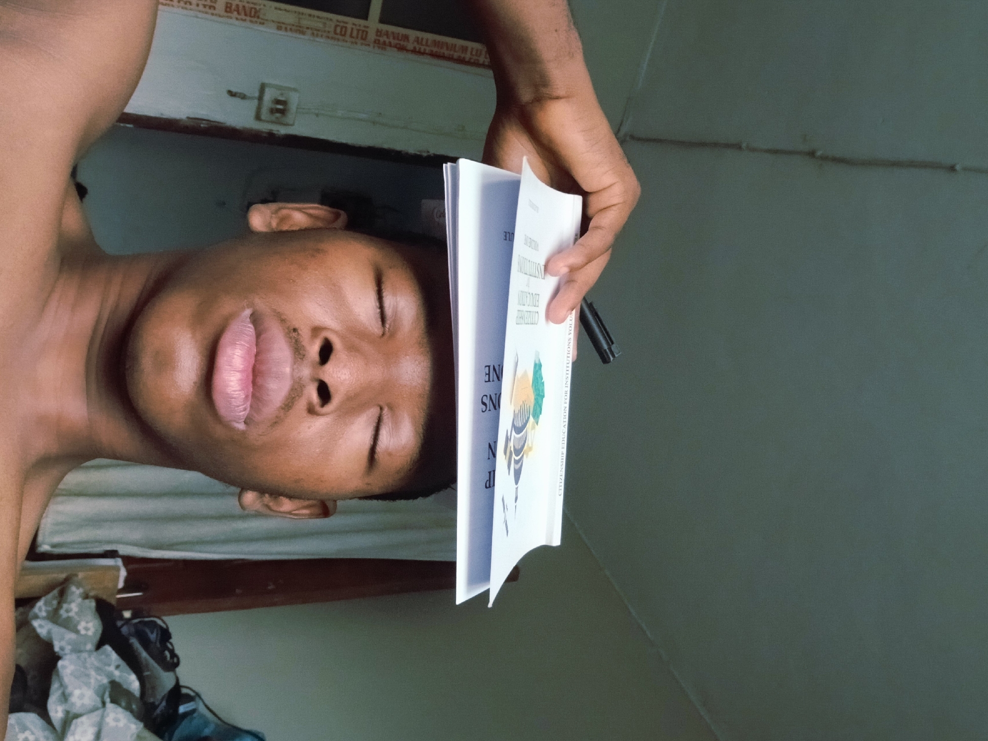Morning study session and residential view captured in Lagos