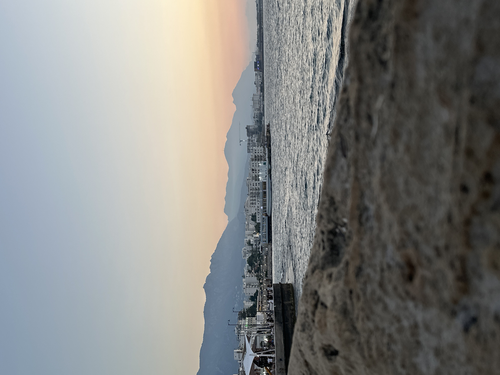 Sunset over Kyrenia Harbor, Northern Cyprus