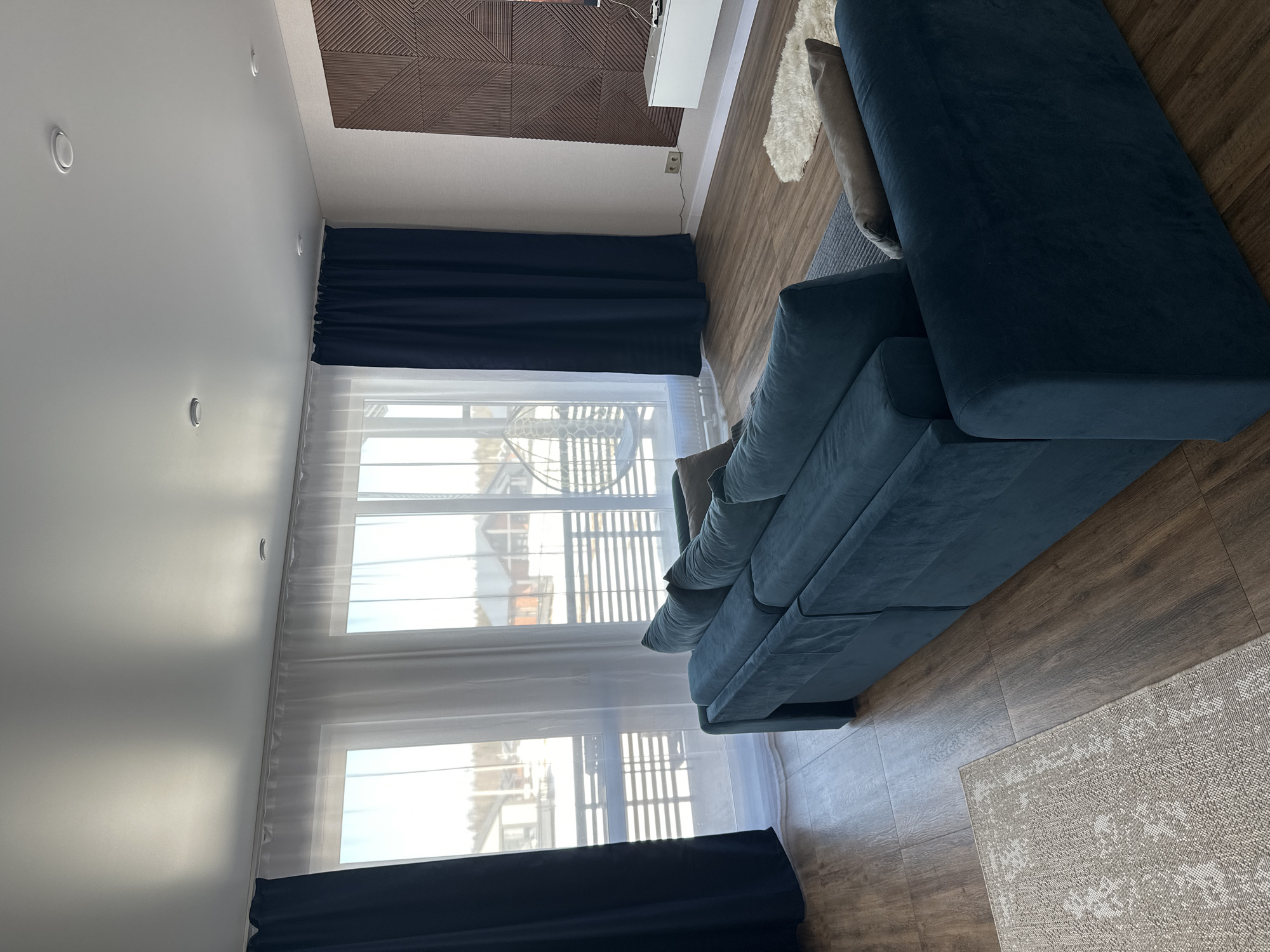 Living room interior documented in Sepych, Russia