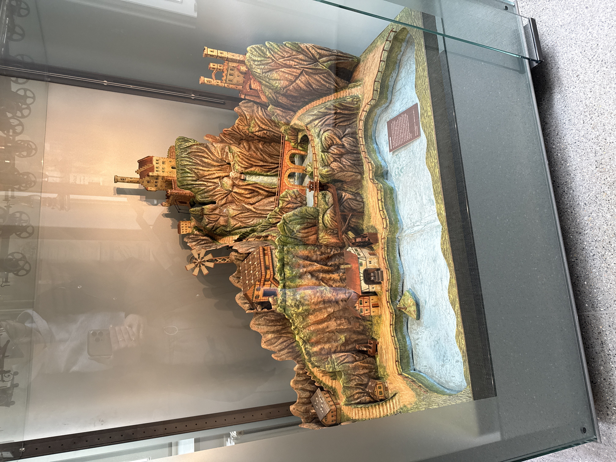 Museum visit documents historical exhibits in Biberach, Germany