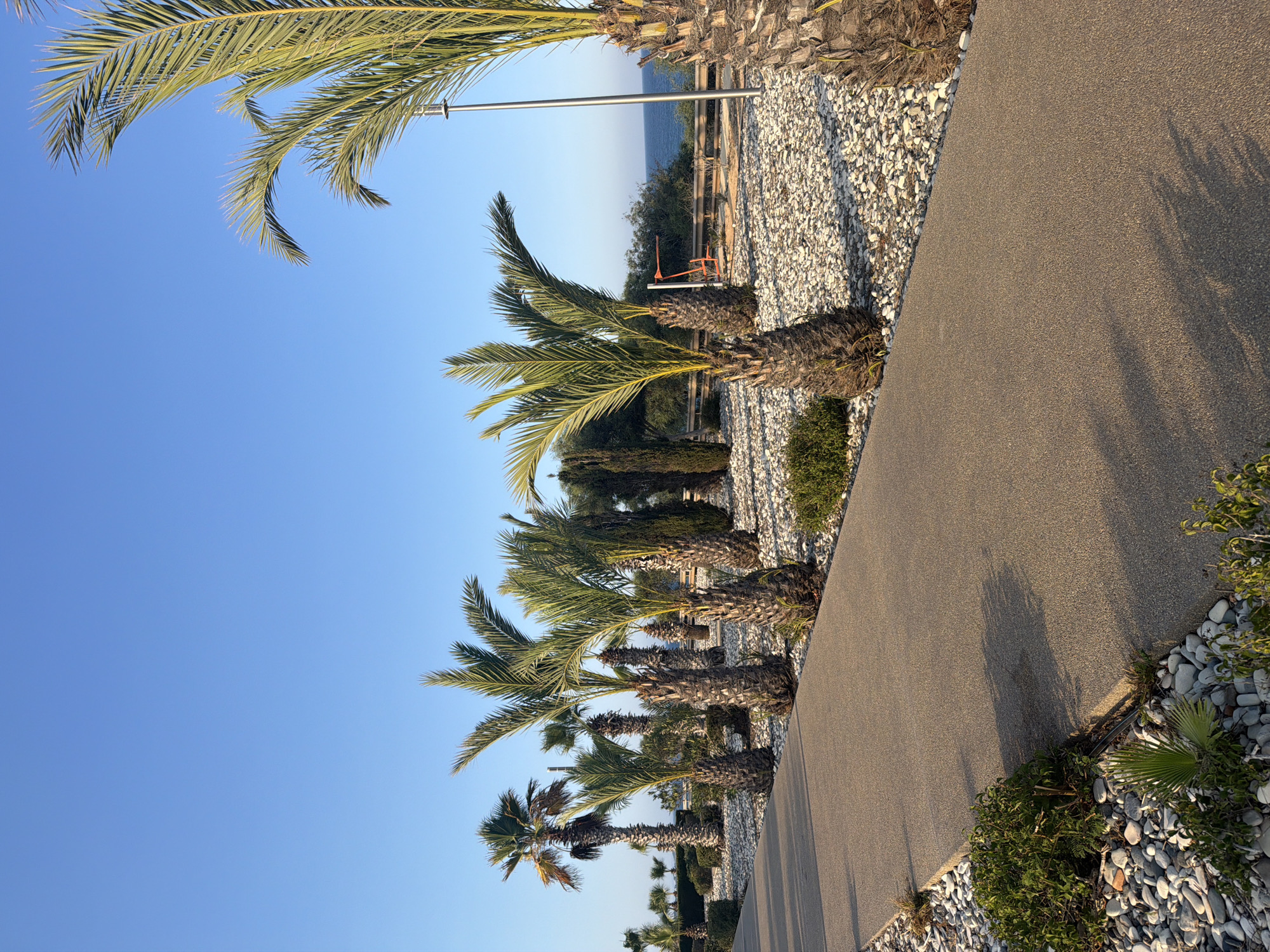 Afternoon walk along the Meneou coastline in Cyprus