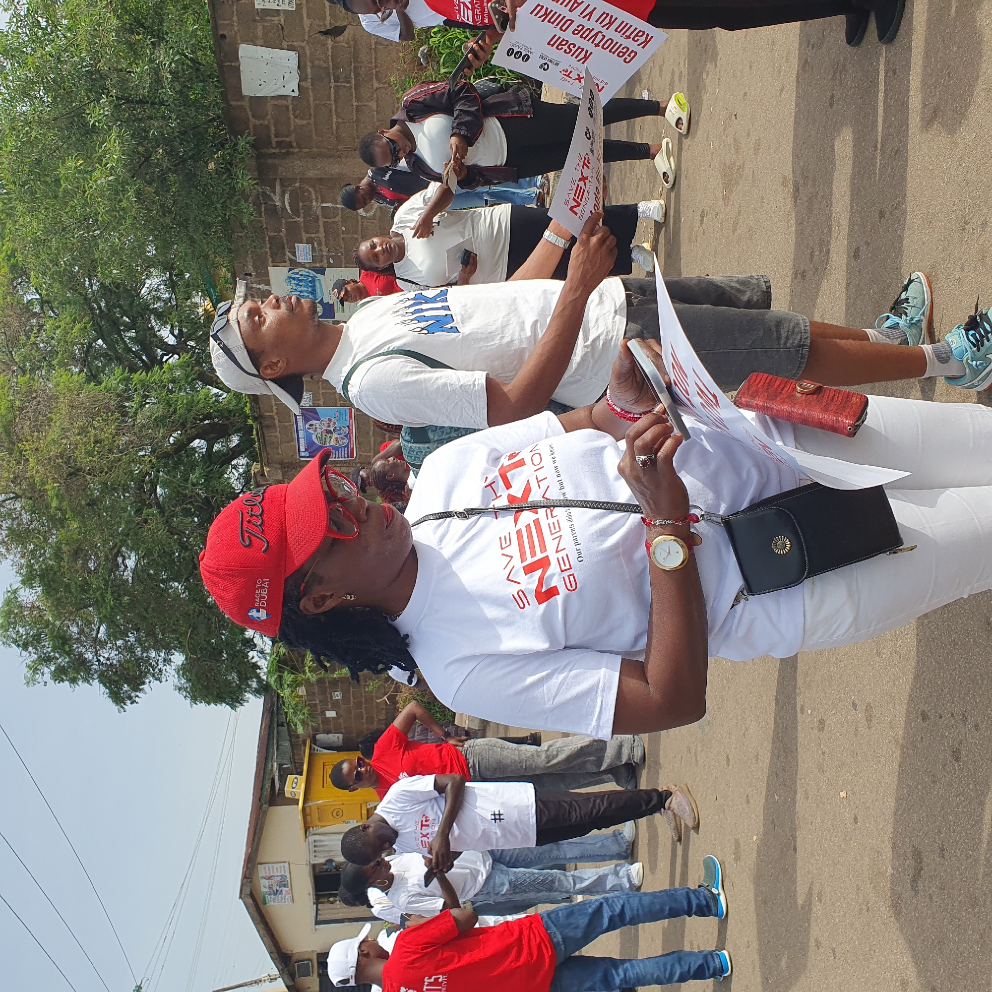 Health awareness rally and truck crash unfold simultaneously in Jos area