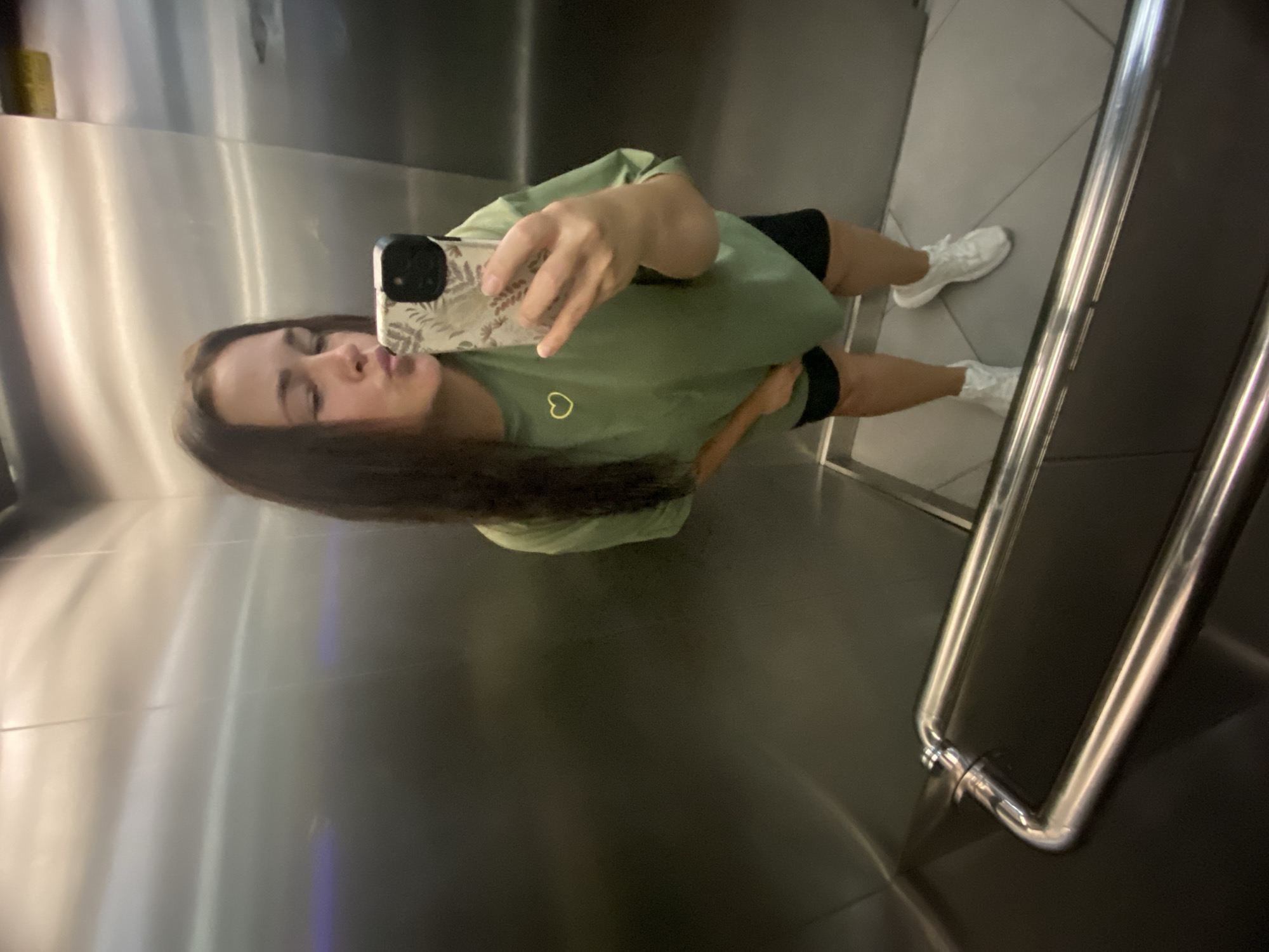 Elevator selfies and café coffee on a Sochi morning