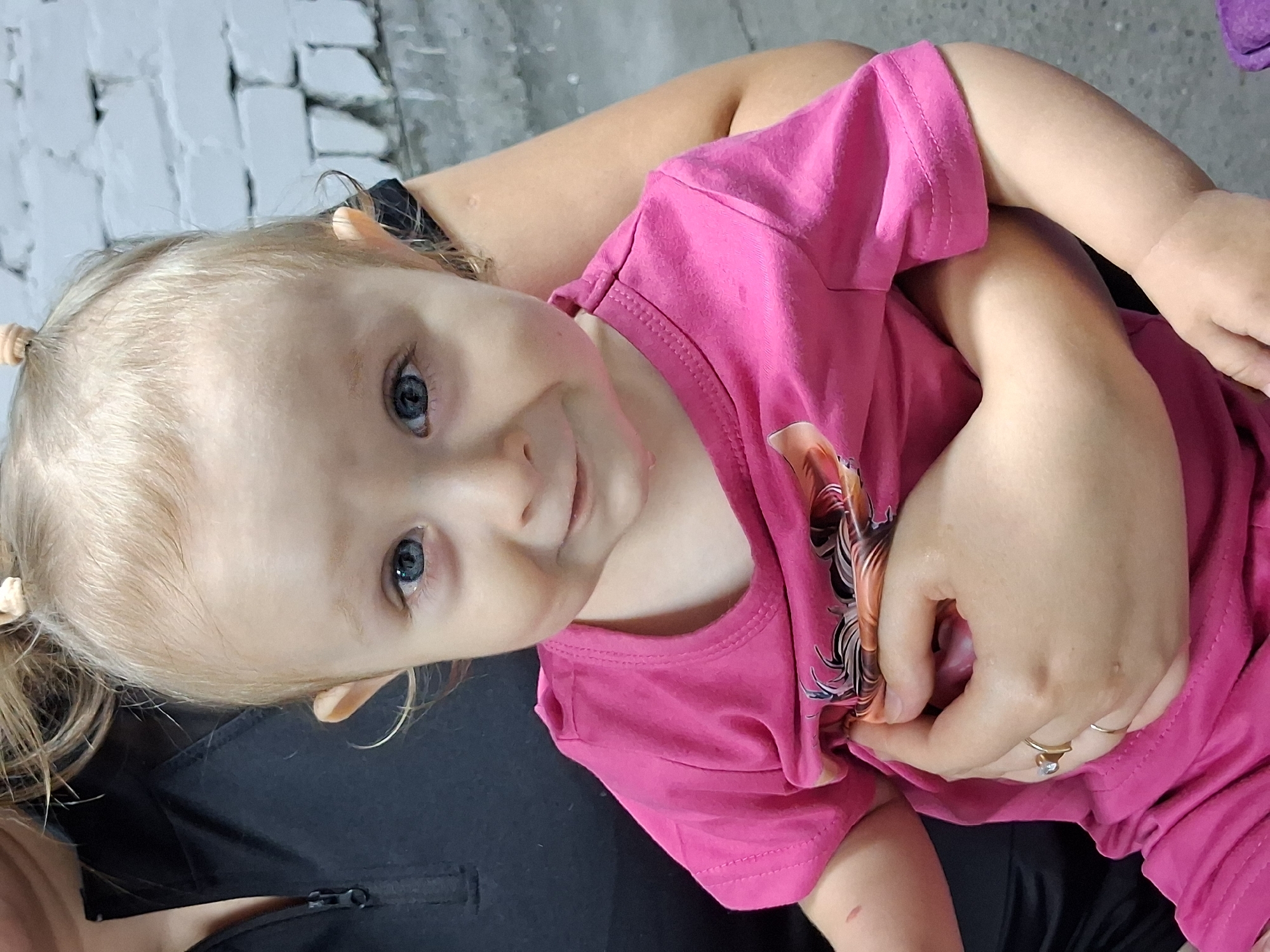 Backyard barbecue day in Semey, complete with animals and kids