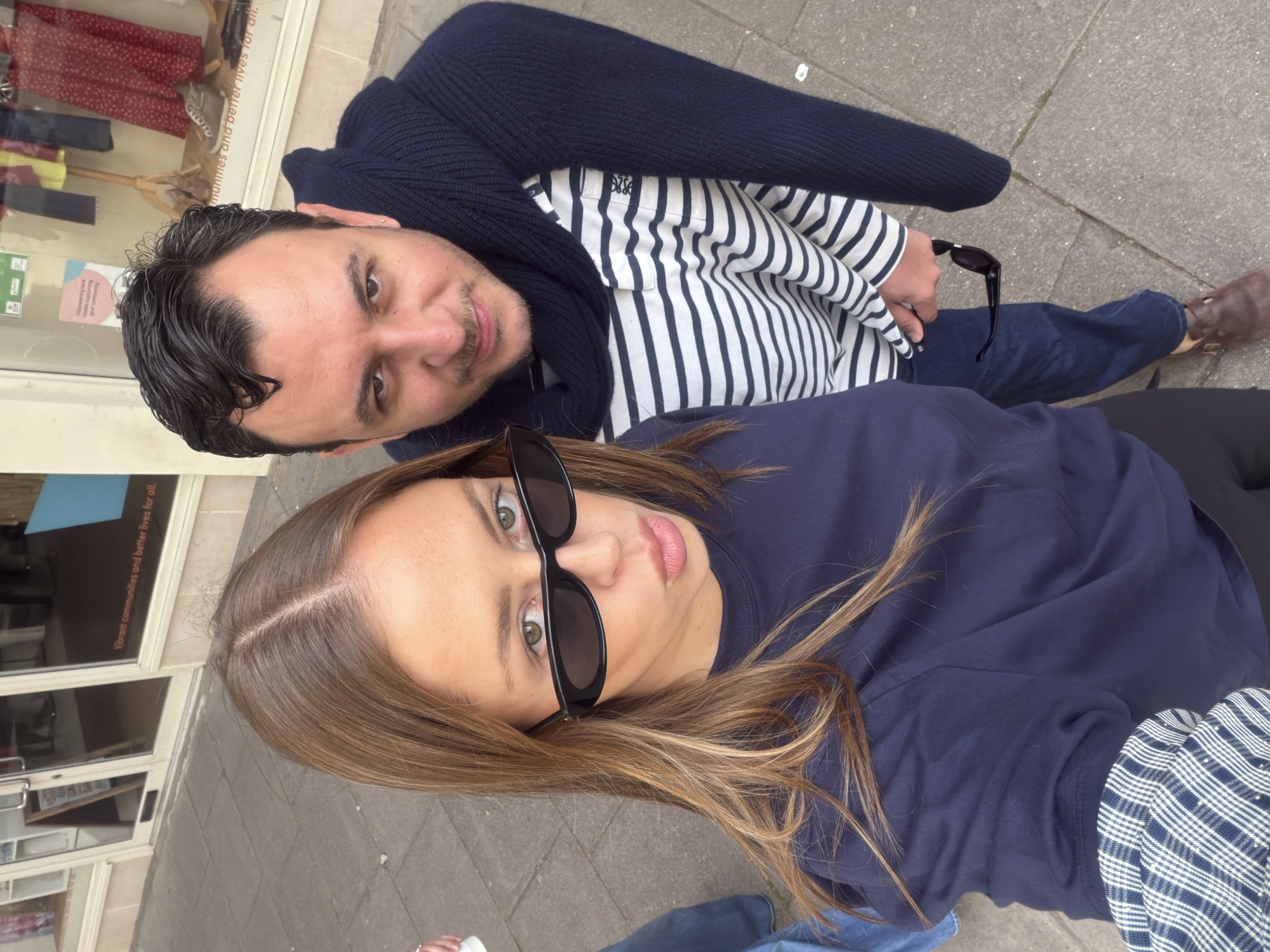 Couple Takes Selfie in London