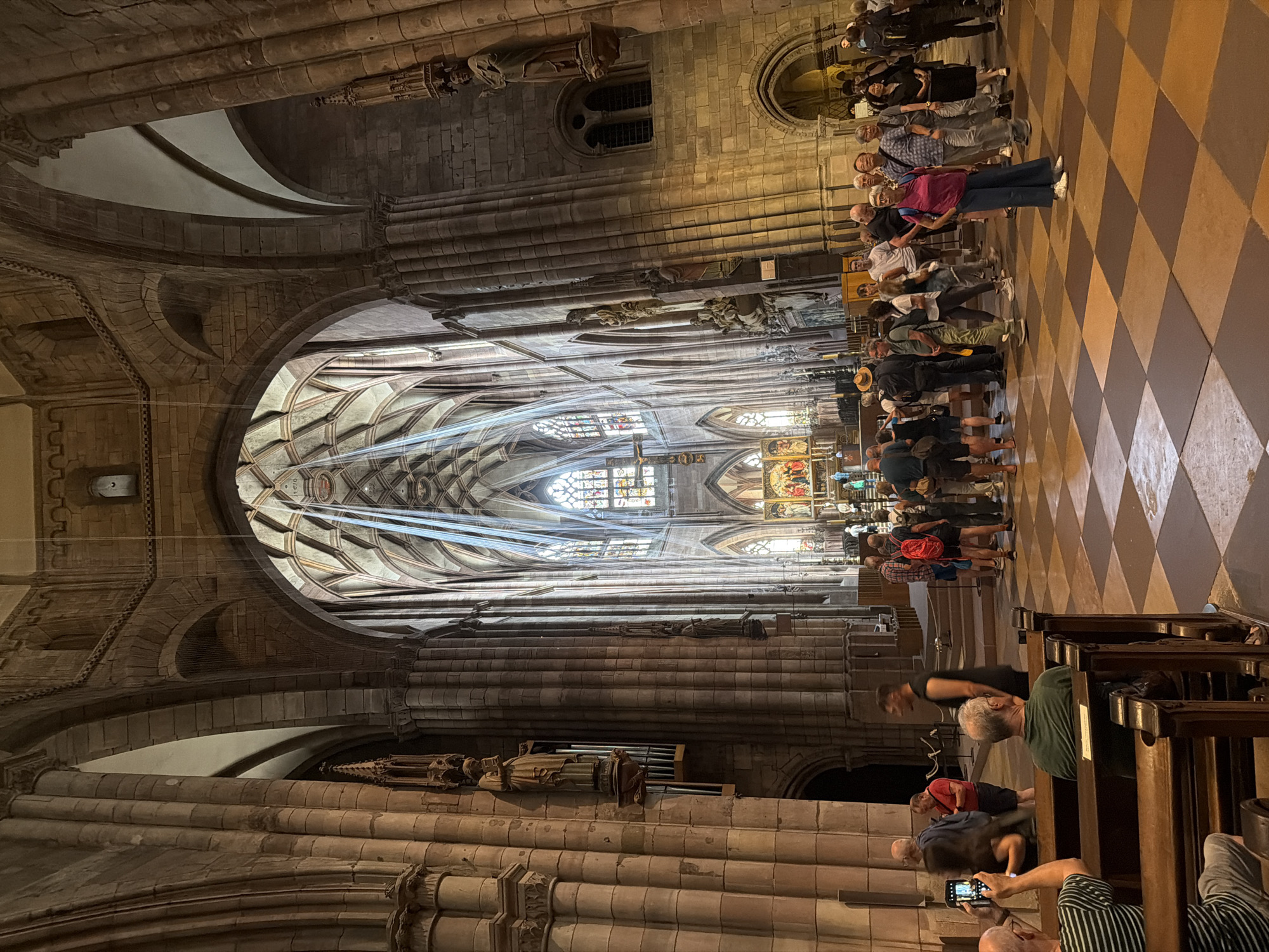 Exploring Freiburg Minster and the old town on a summer afternoon
