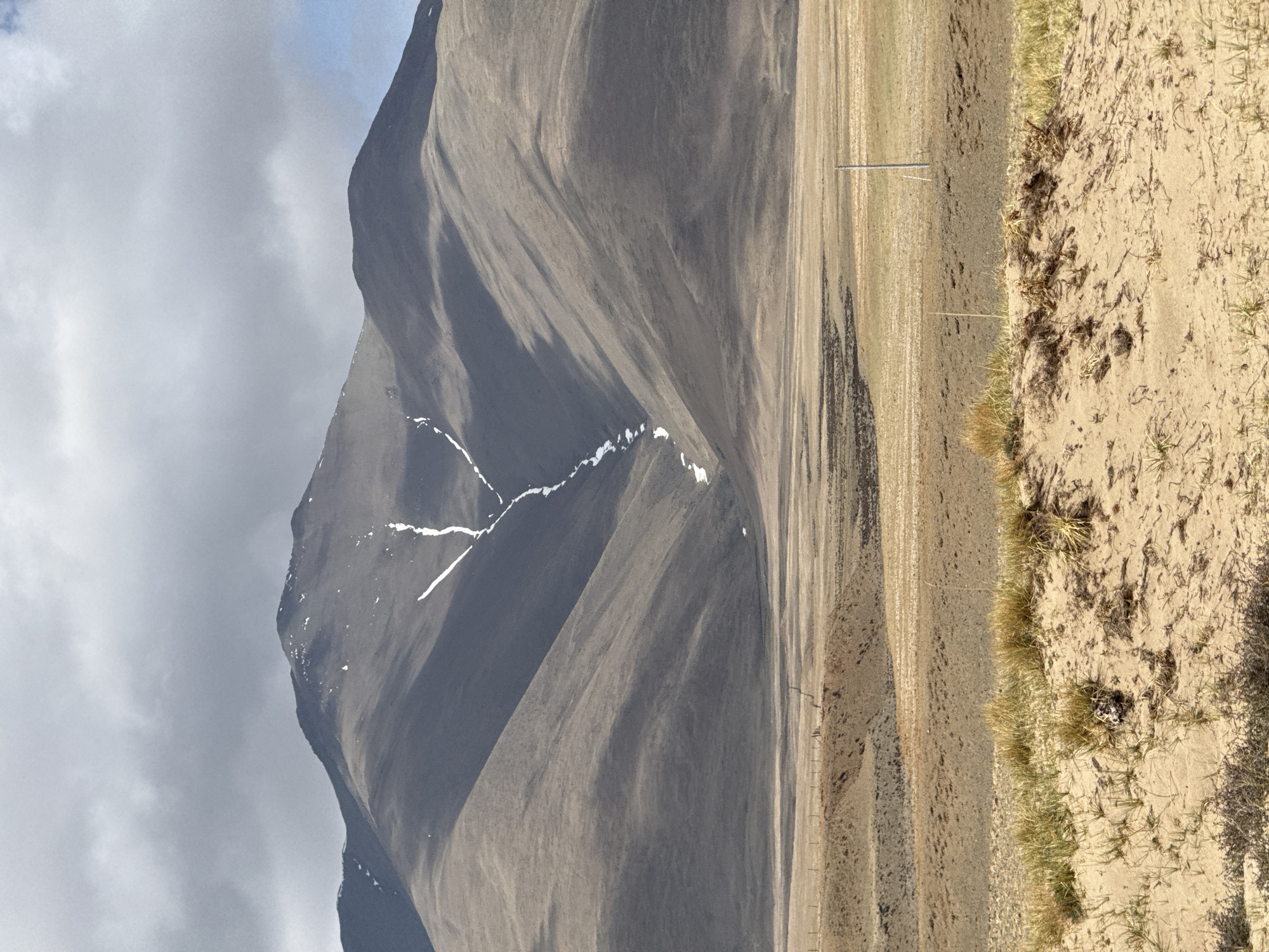 Stark mountain landscape documented near Zhongba, China