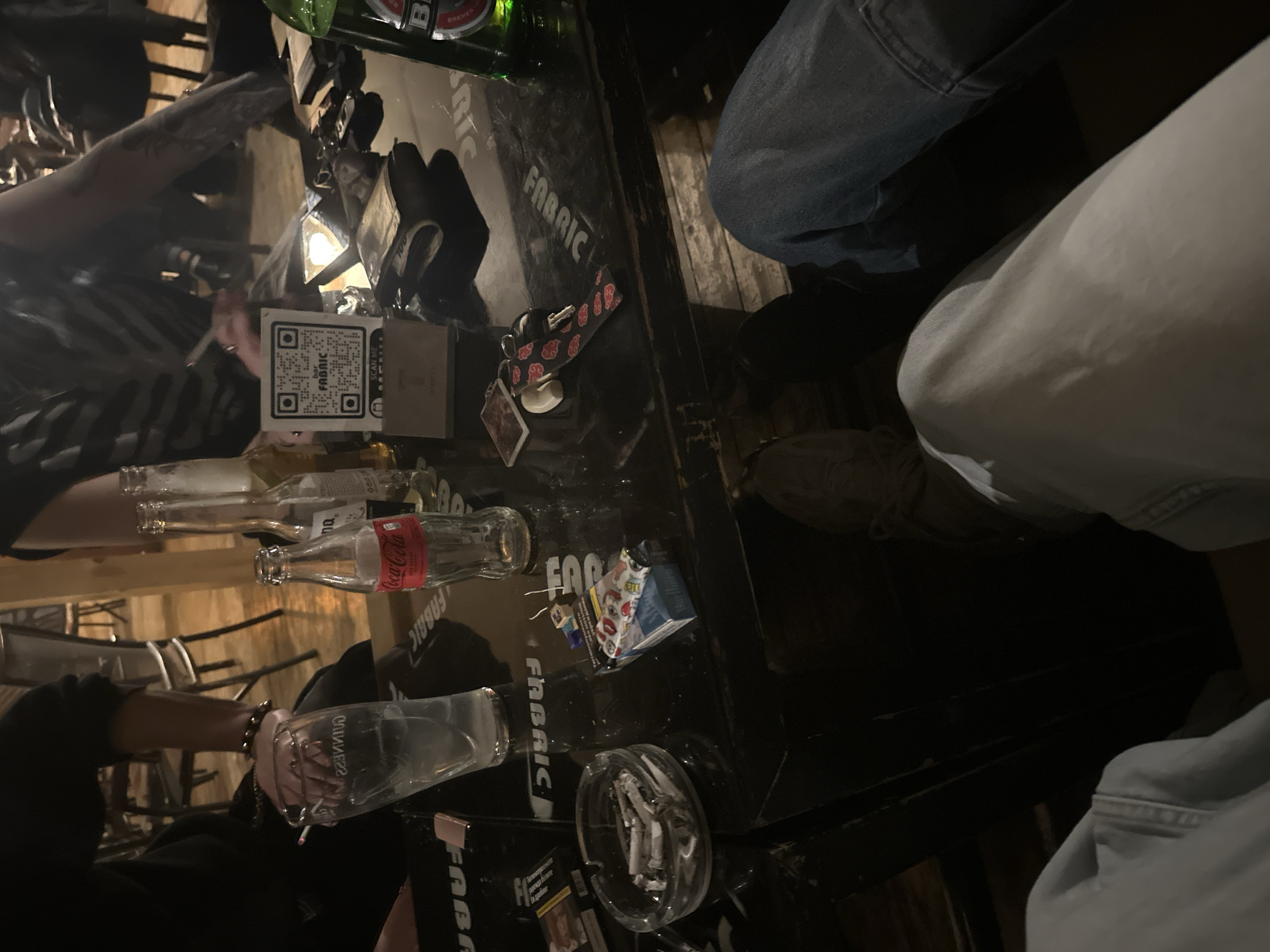 Evening bar scene documented in Plovdiv, Bulgaria