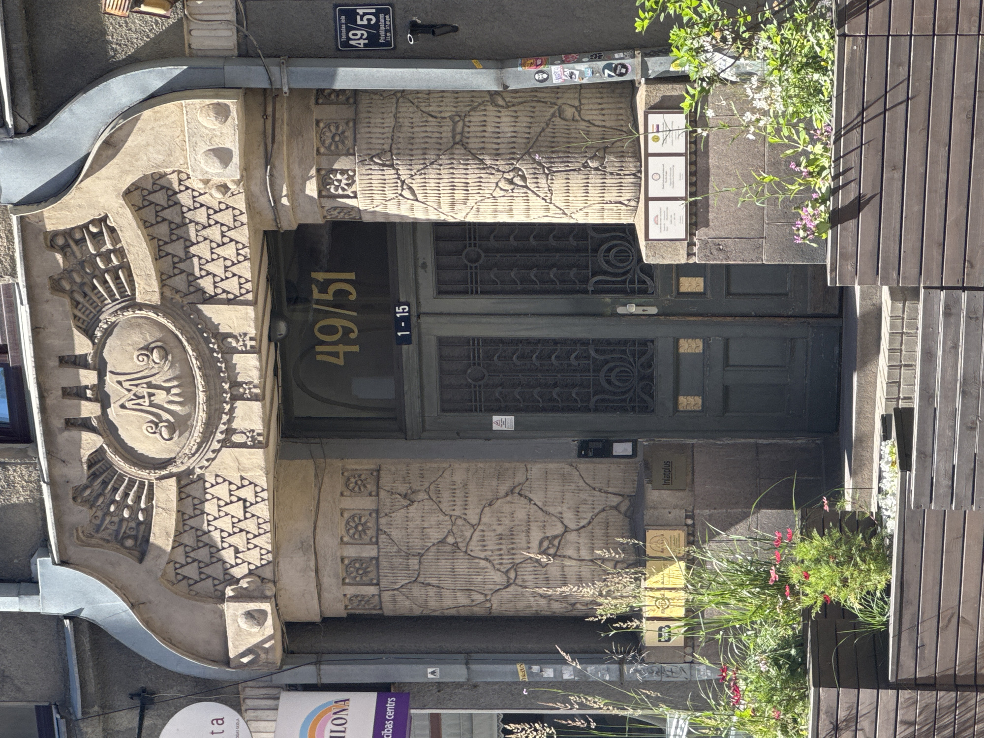 Exploring Riga's architectural details and street-level character