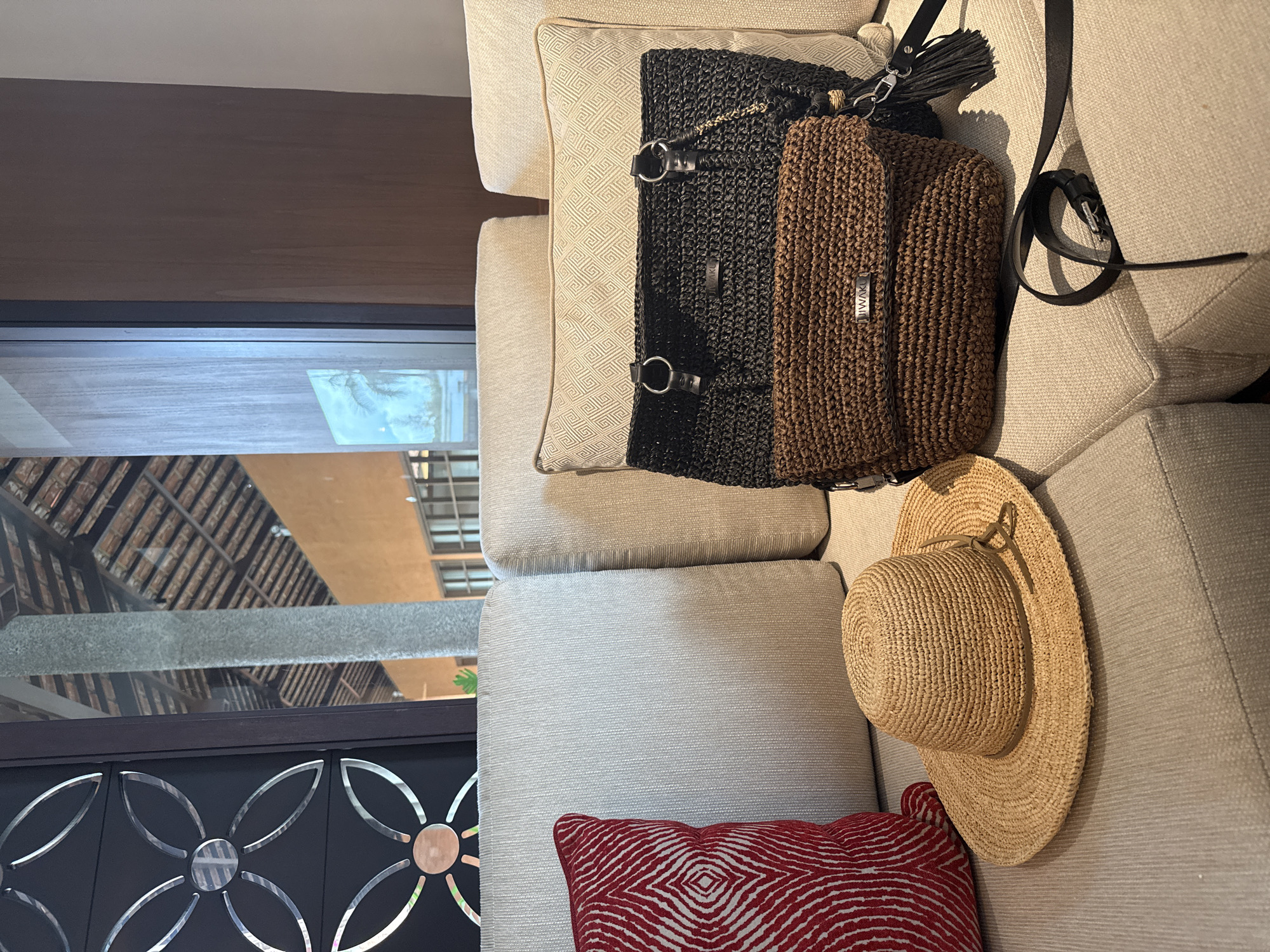 Hotel lobby scenes documented in Kuta Selatan resort