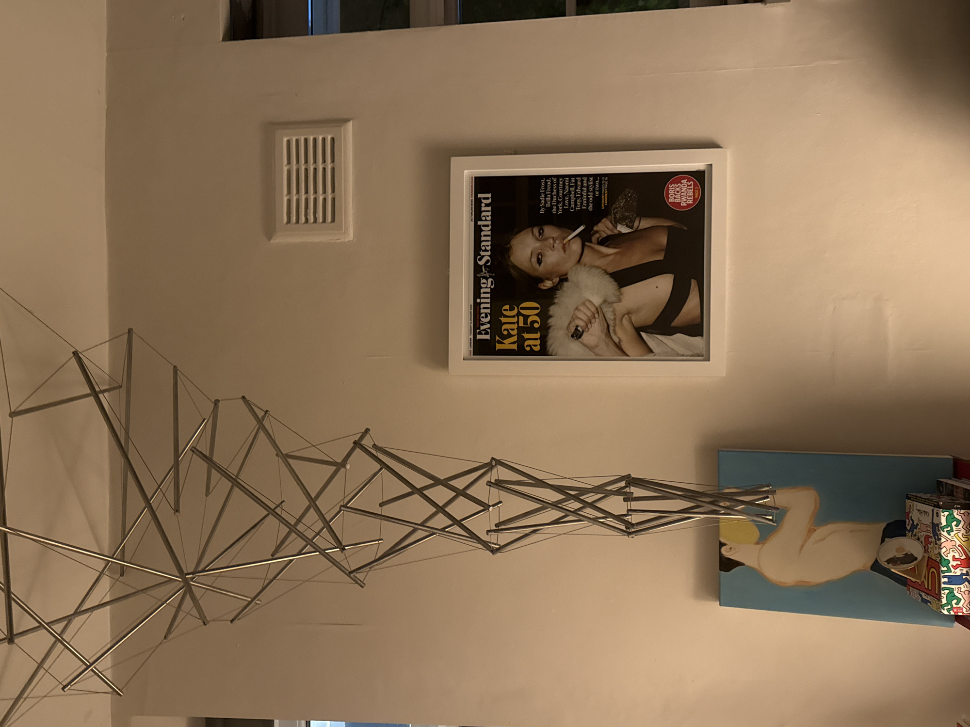 London resident's curated home showcases art, fashion, photography collection
