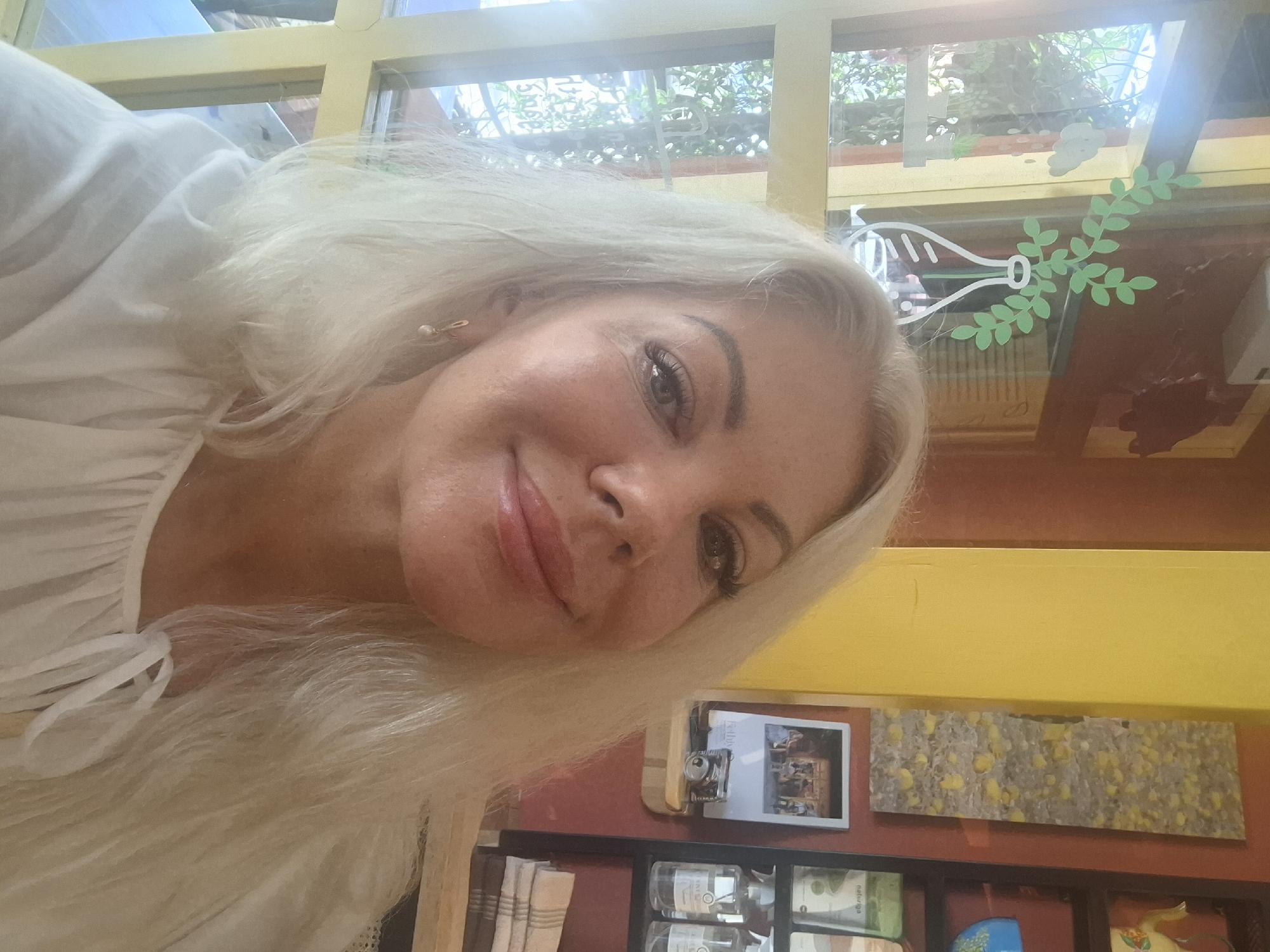 Inside Fethiye: selfies, a local shop, and a sunny café view