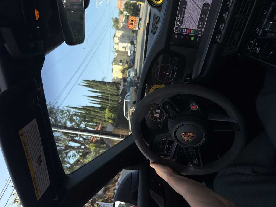 Evening Drive on Beachwood Drive in Los Angeles