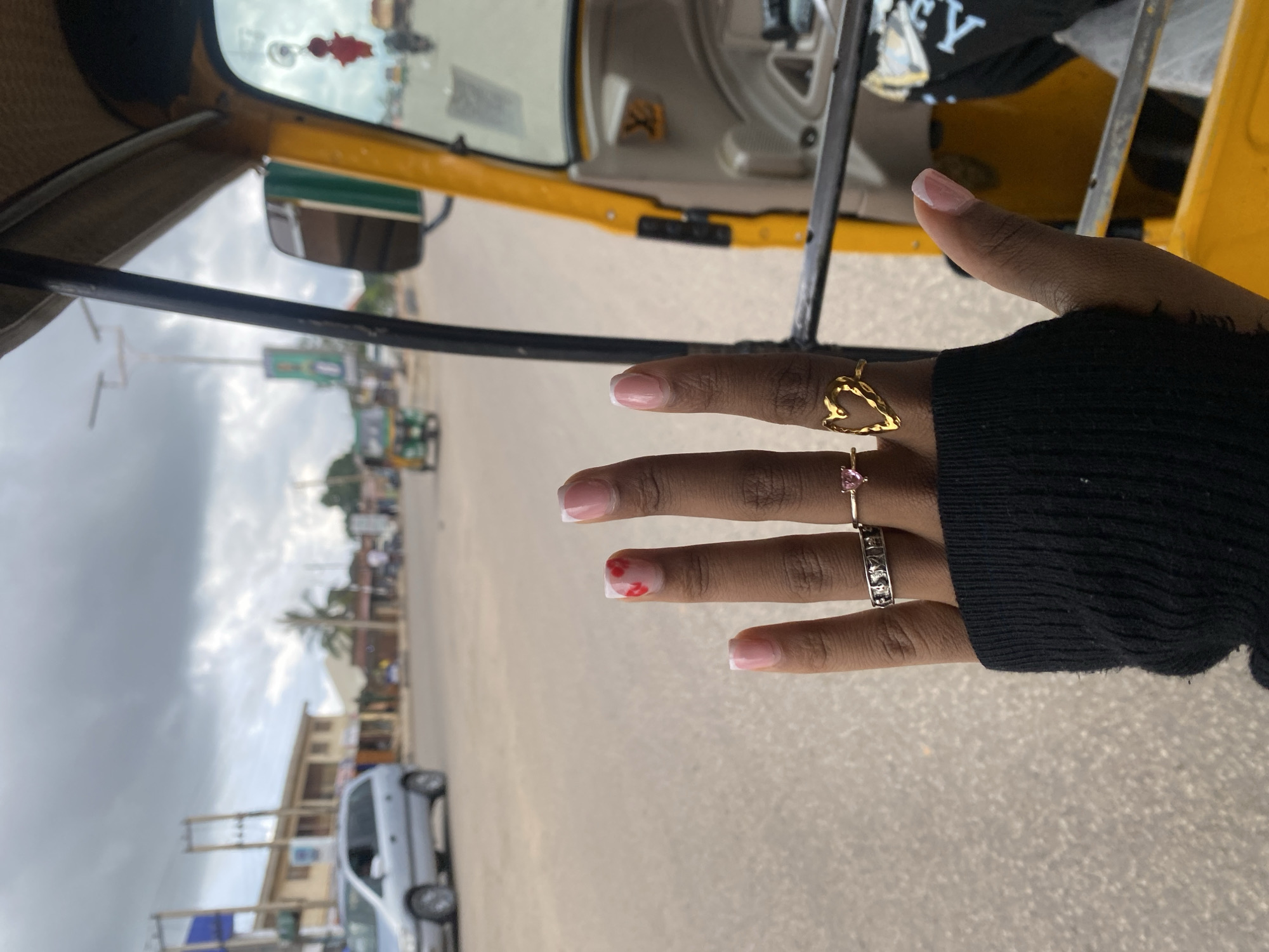 Keke Napep ride through Jos, Nigeria with nail art close-ups