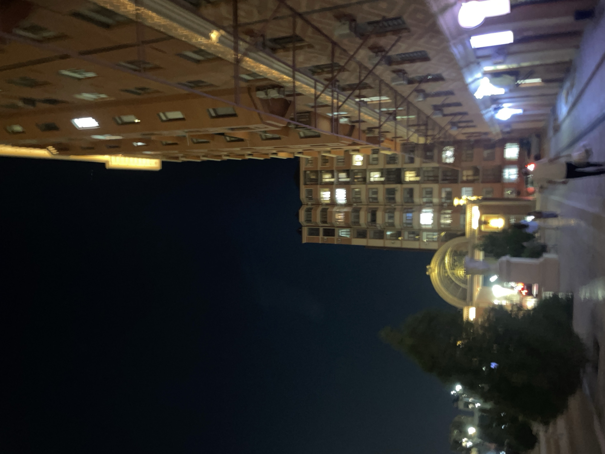 A lit-up Aktau night, inside and out