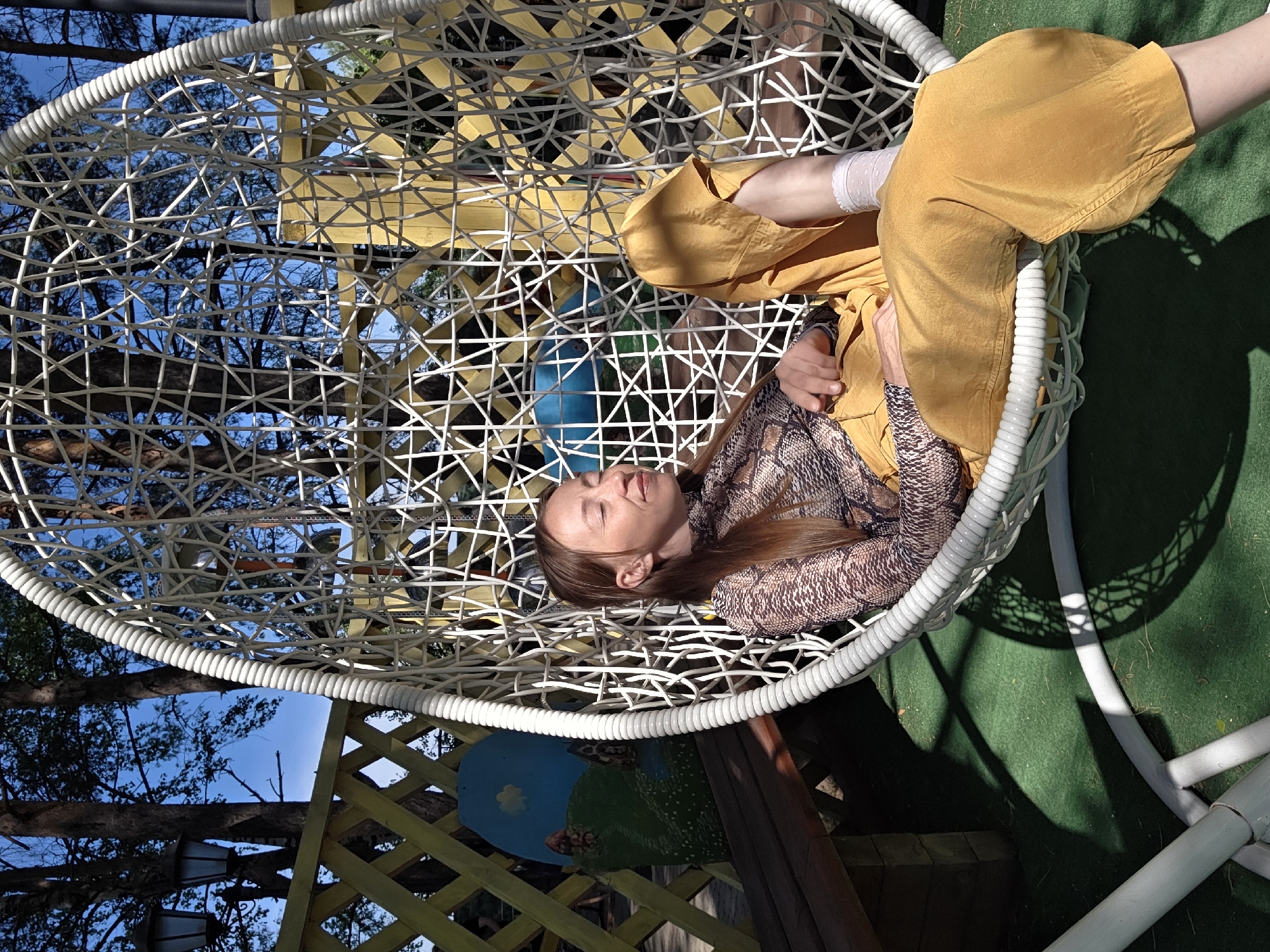 Morning family playground activities captured in Chaikovsky, Russia