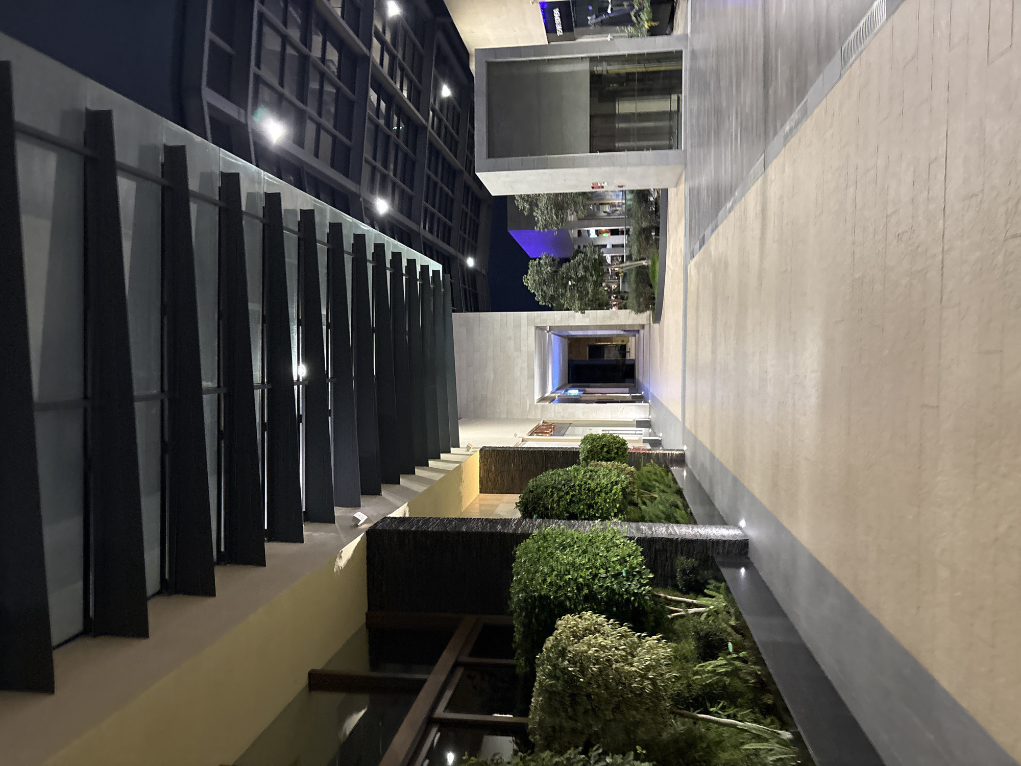 Modern architectural space photographed in Puebla, Mexico