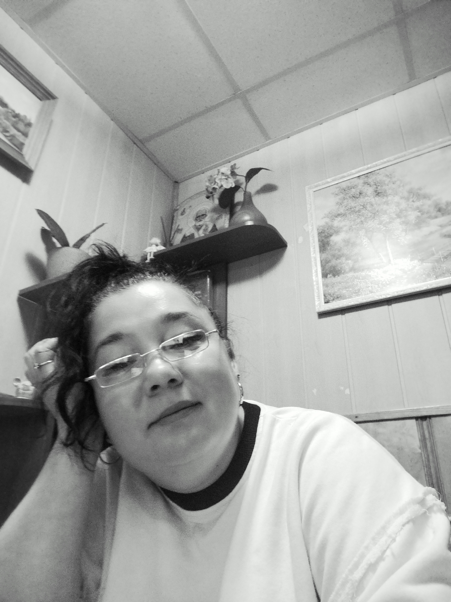 Rainy morning at home in Pavlohrad, Ukraine