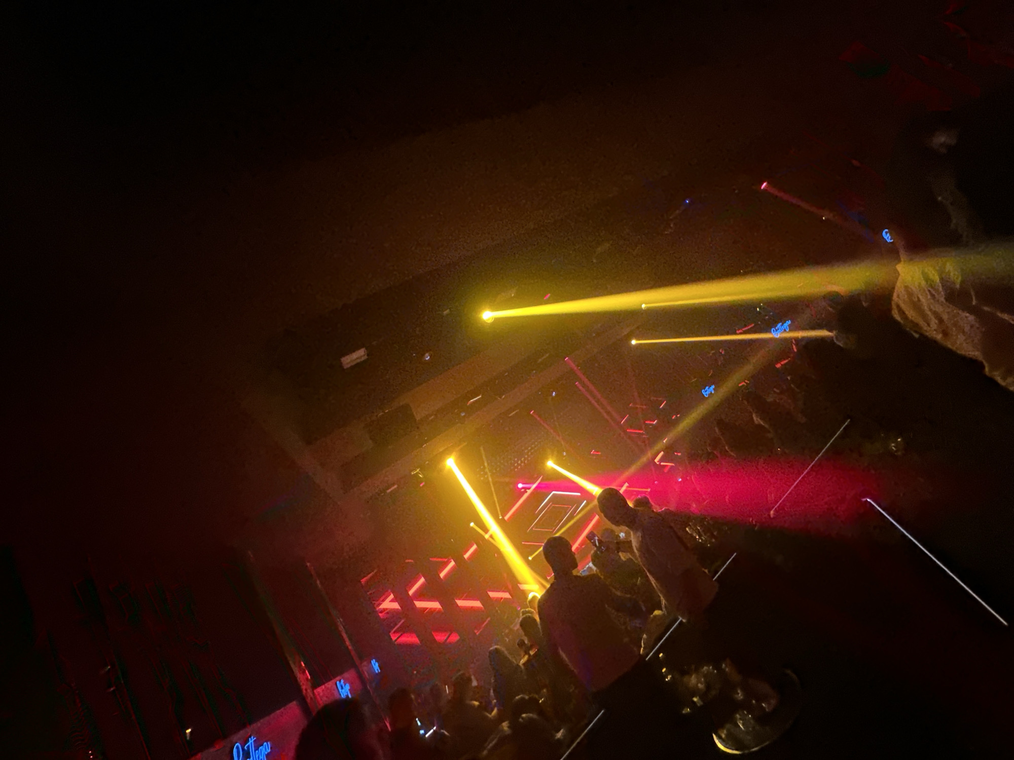 Nightclub scene captured in Sliven, Bulgaria early morning hours
